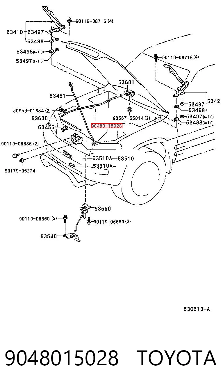 9048015028 Toyota 
