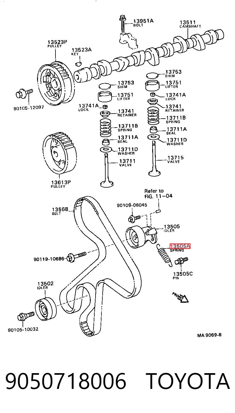 9050718006 Toyota