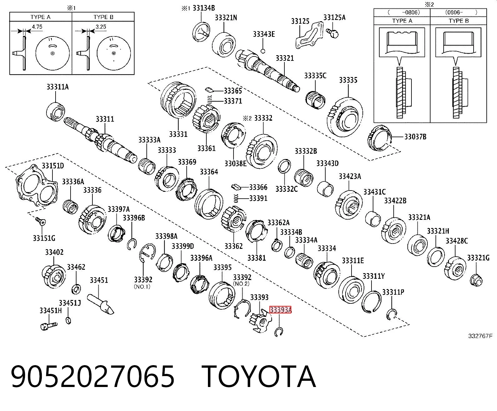 9052027065 Toyota
