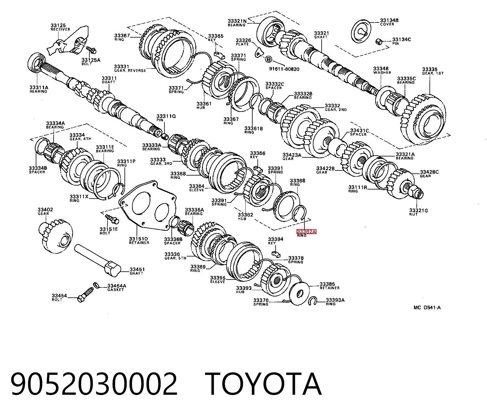 9052030002 Toyota