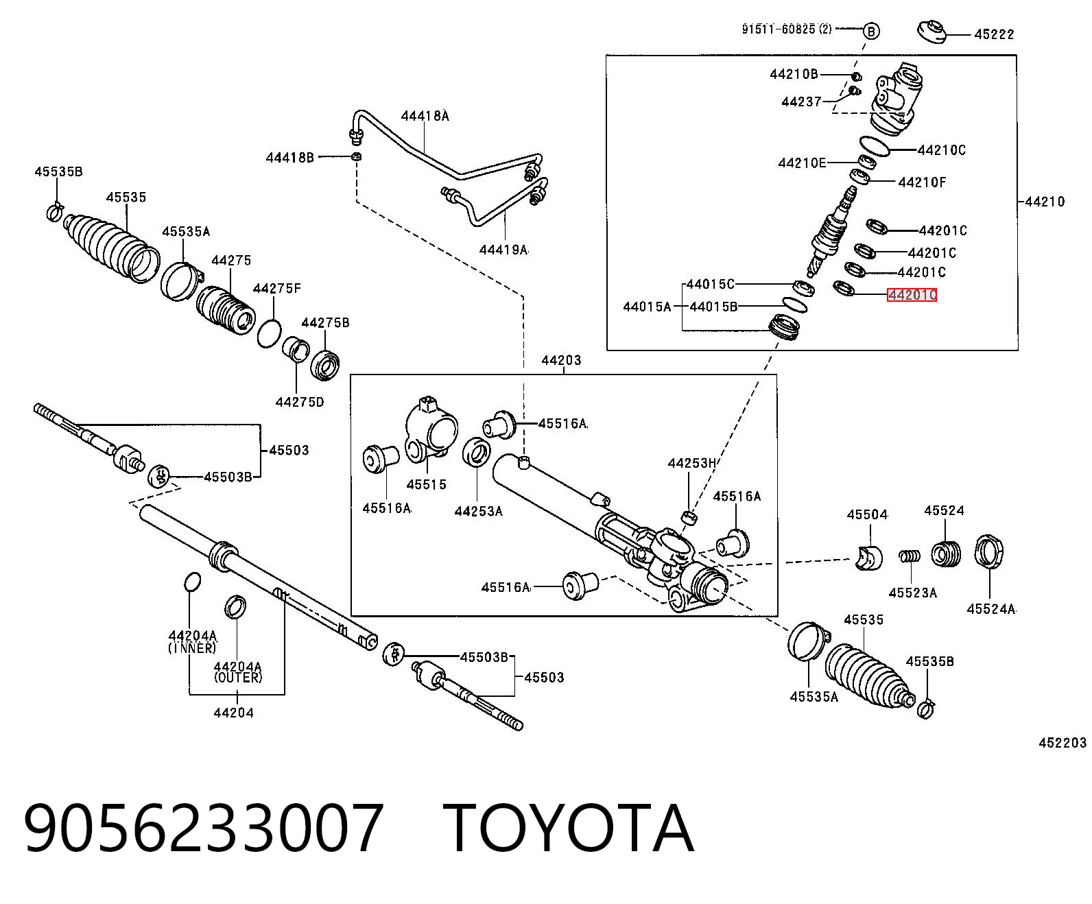 9056233007 Toyota