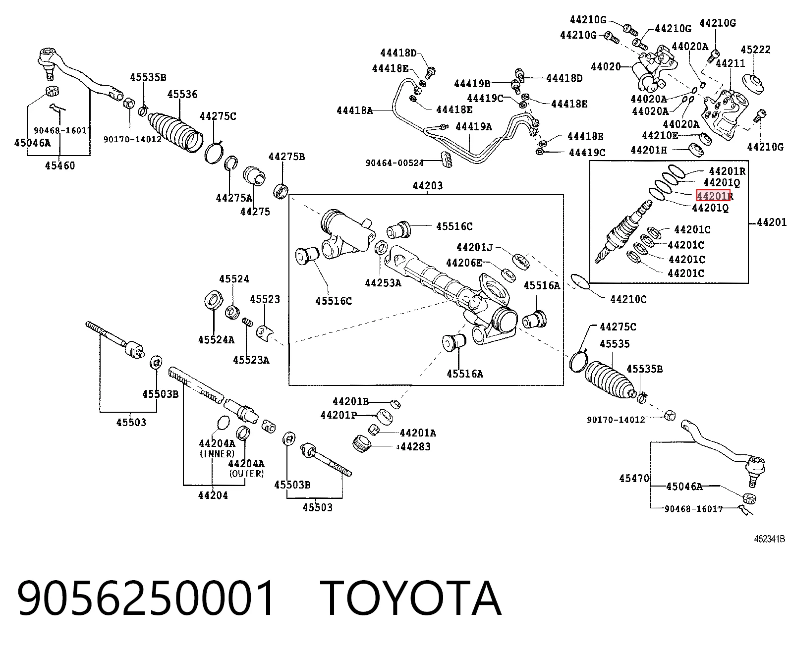 9056250001 Toyota