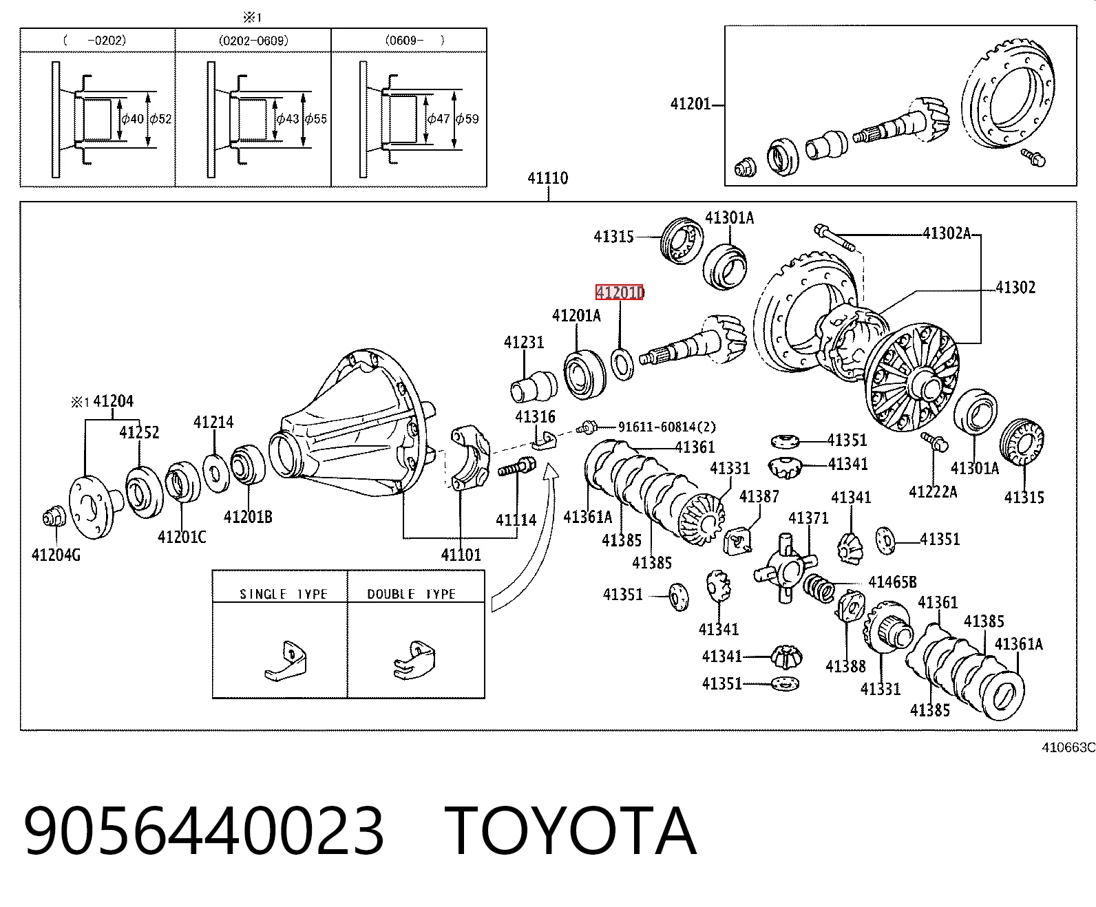 9056440023 Toyota