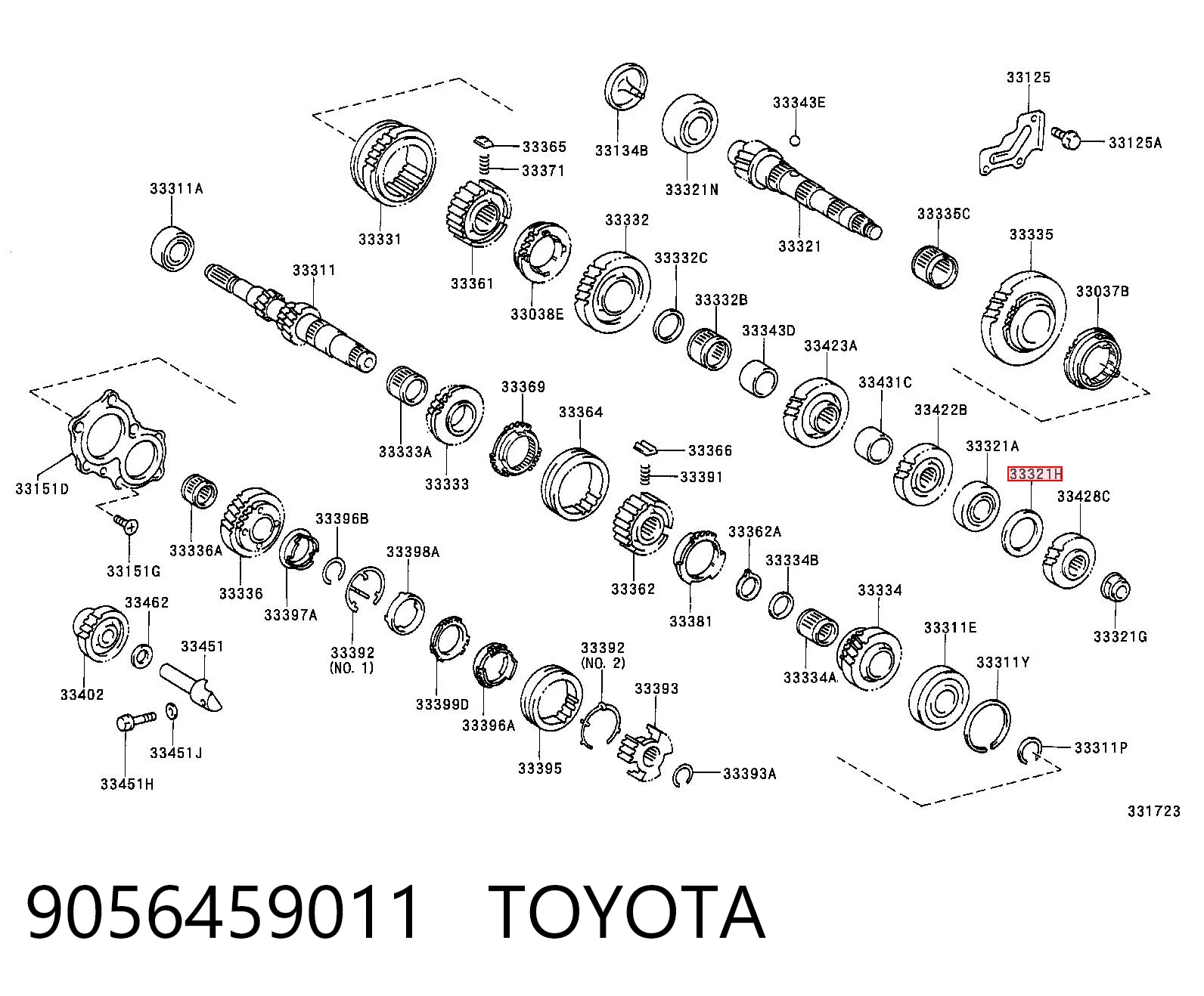 9056459011 Toyota