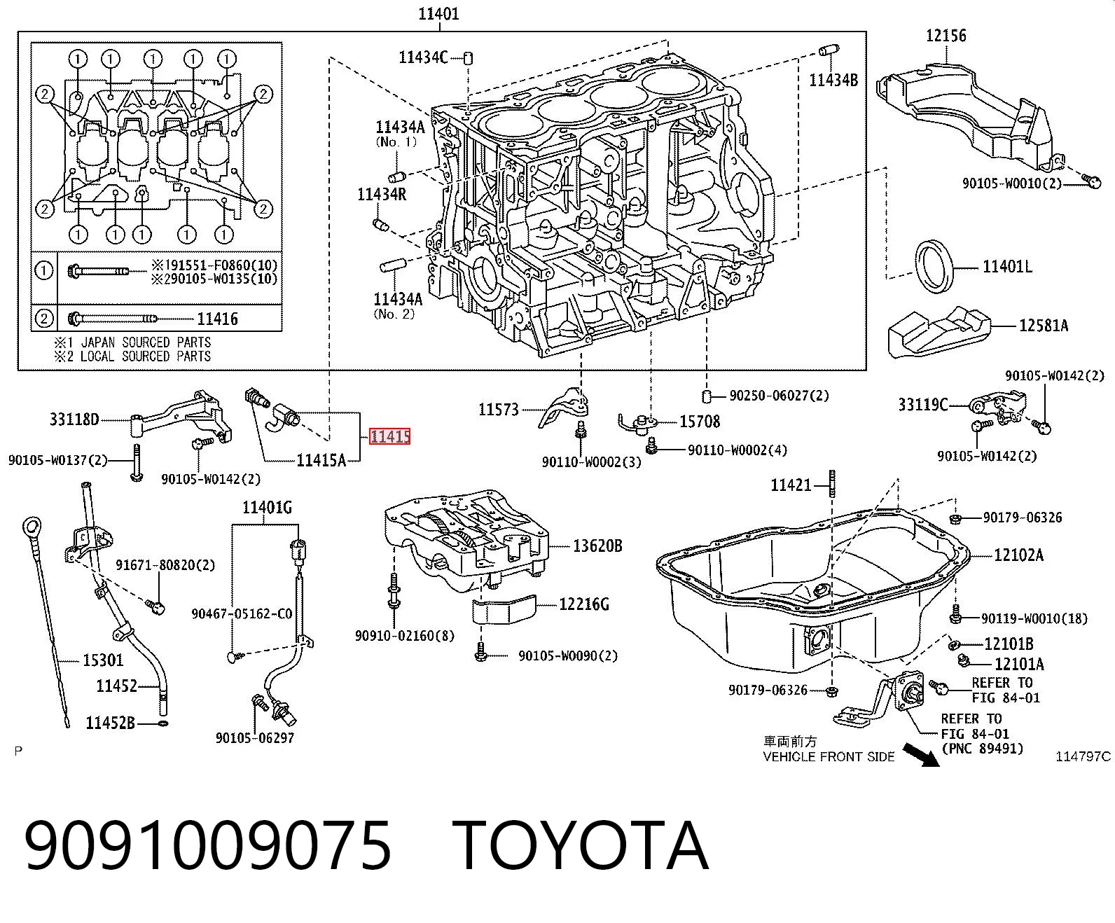 9091009075 Toyota