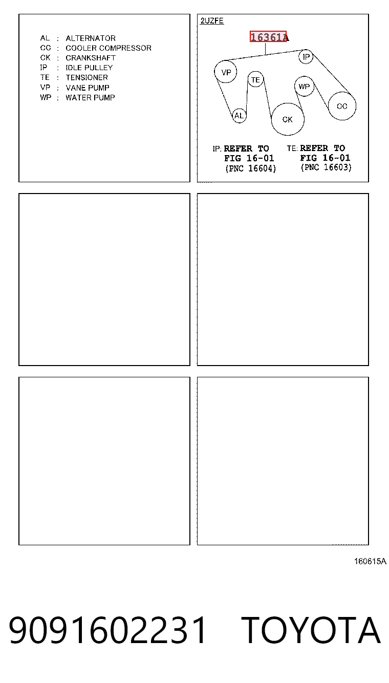 Correa accesorios Lexus LS 