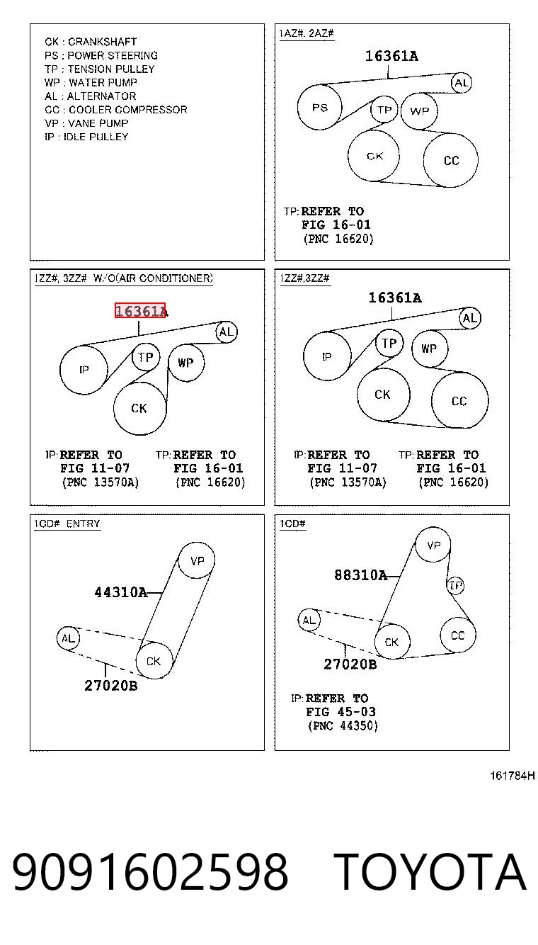 9091602598 Toyota