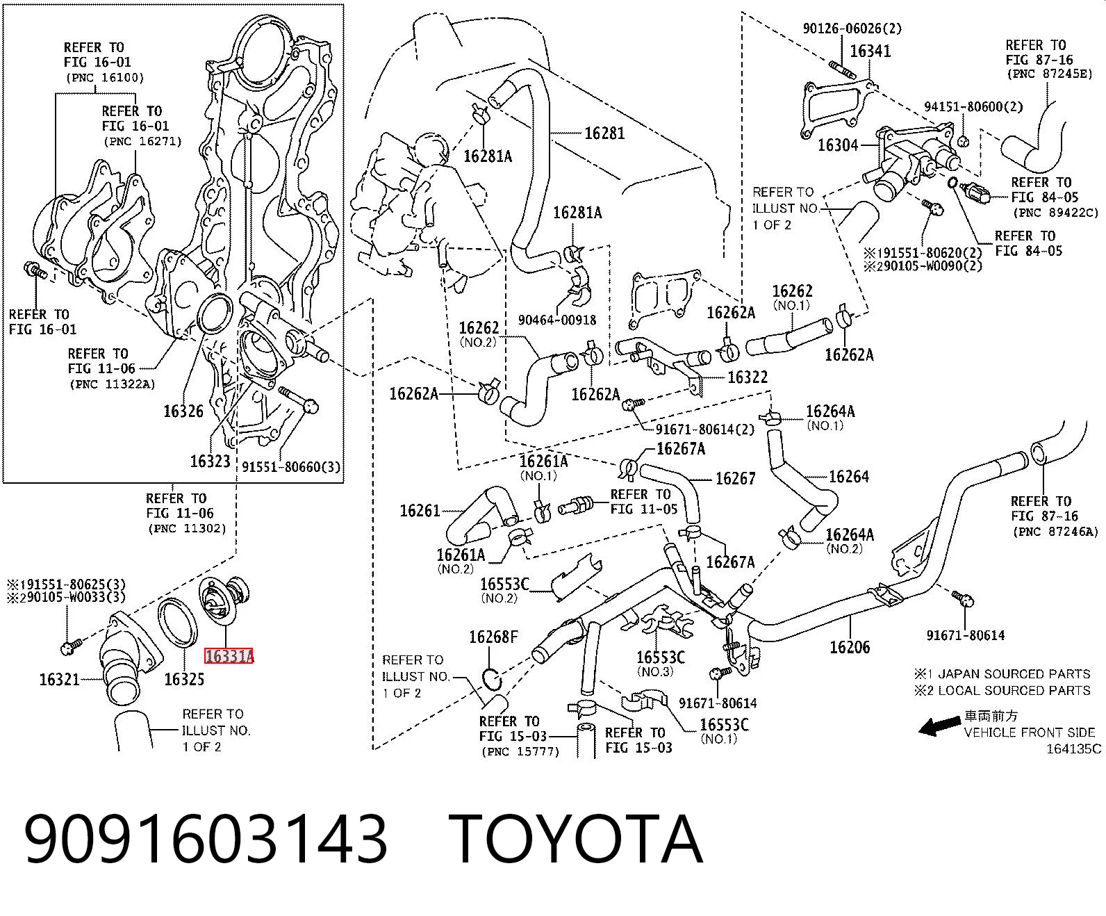 9091603143 Toyota