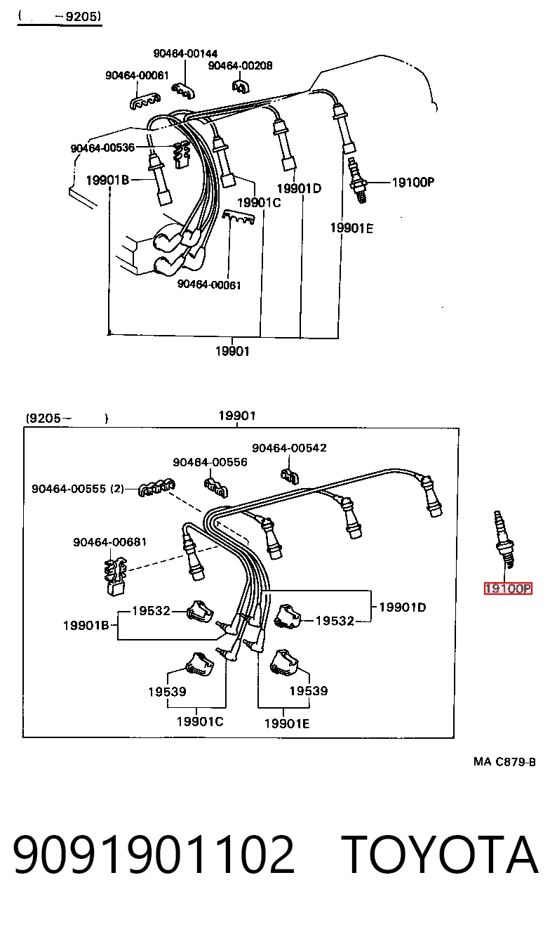 9091901102 Toyota