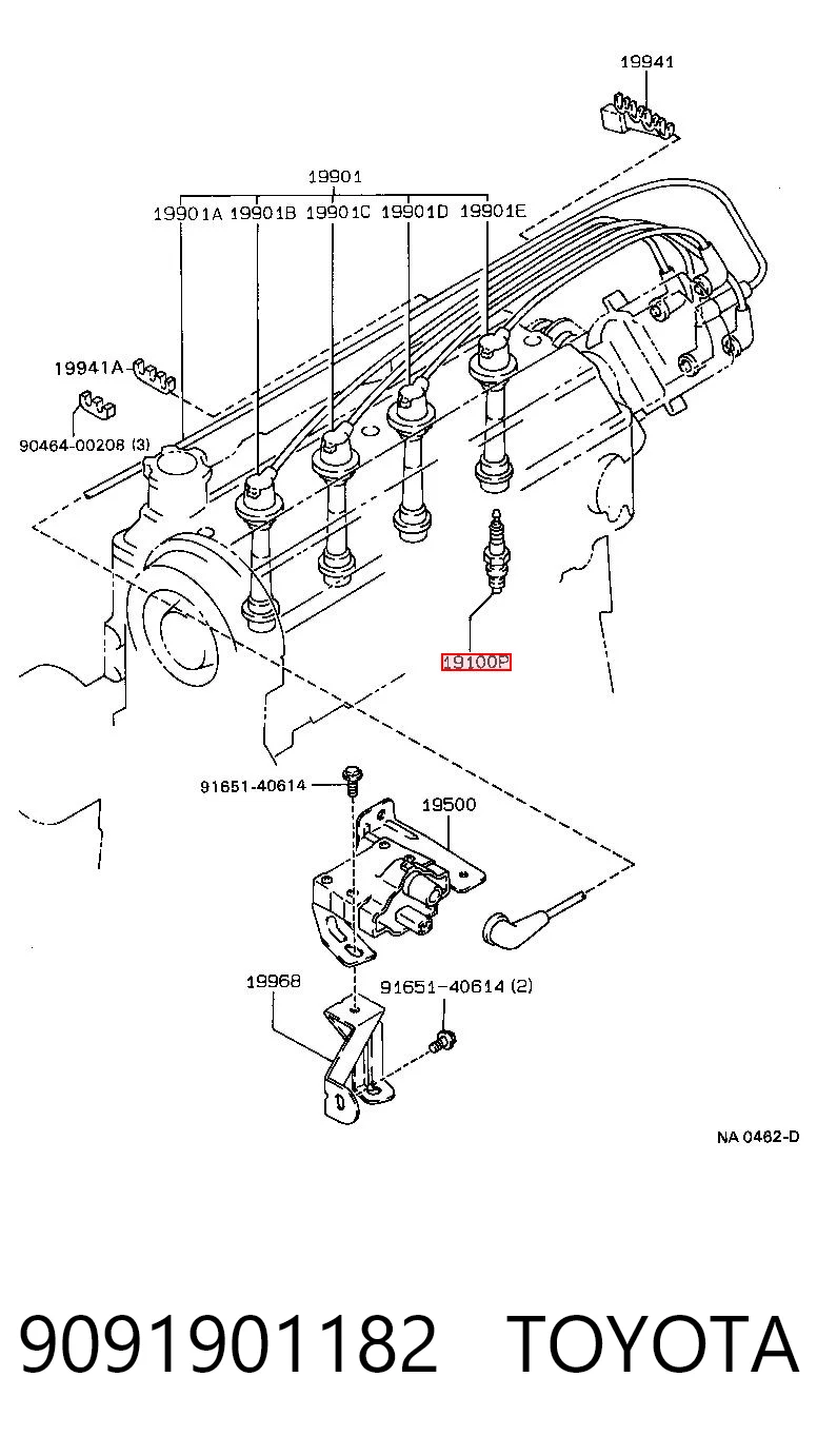 9091901182 Toyota