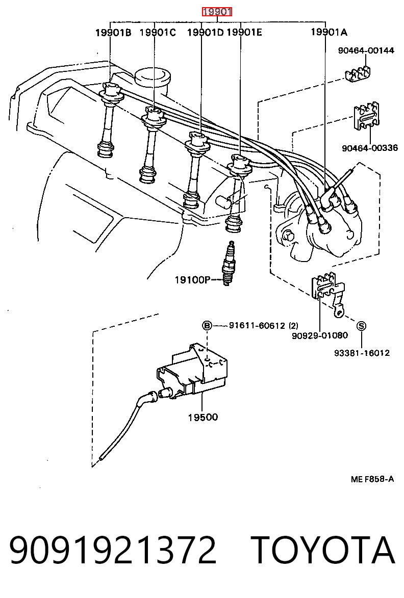Cable de bujías Toyota Celica  hatchback comprar en España