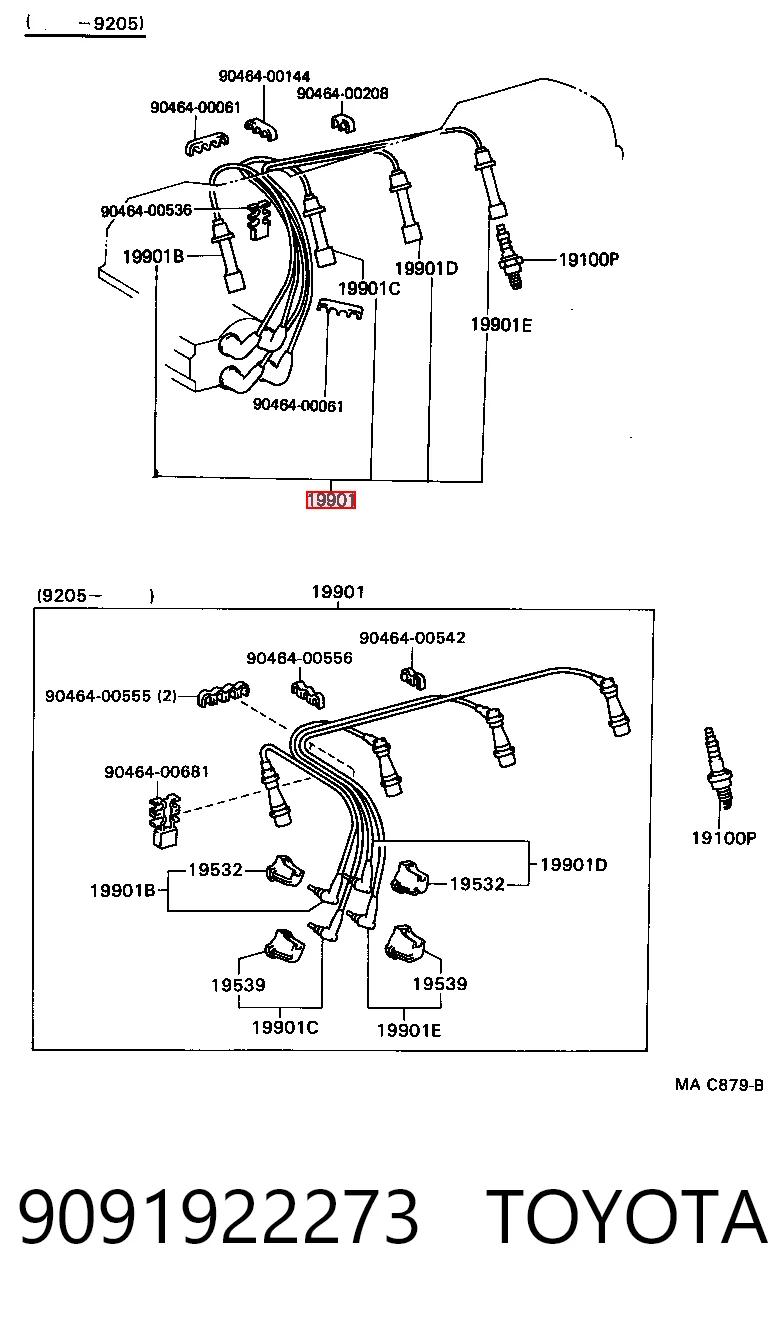 9091922273 Toyota