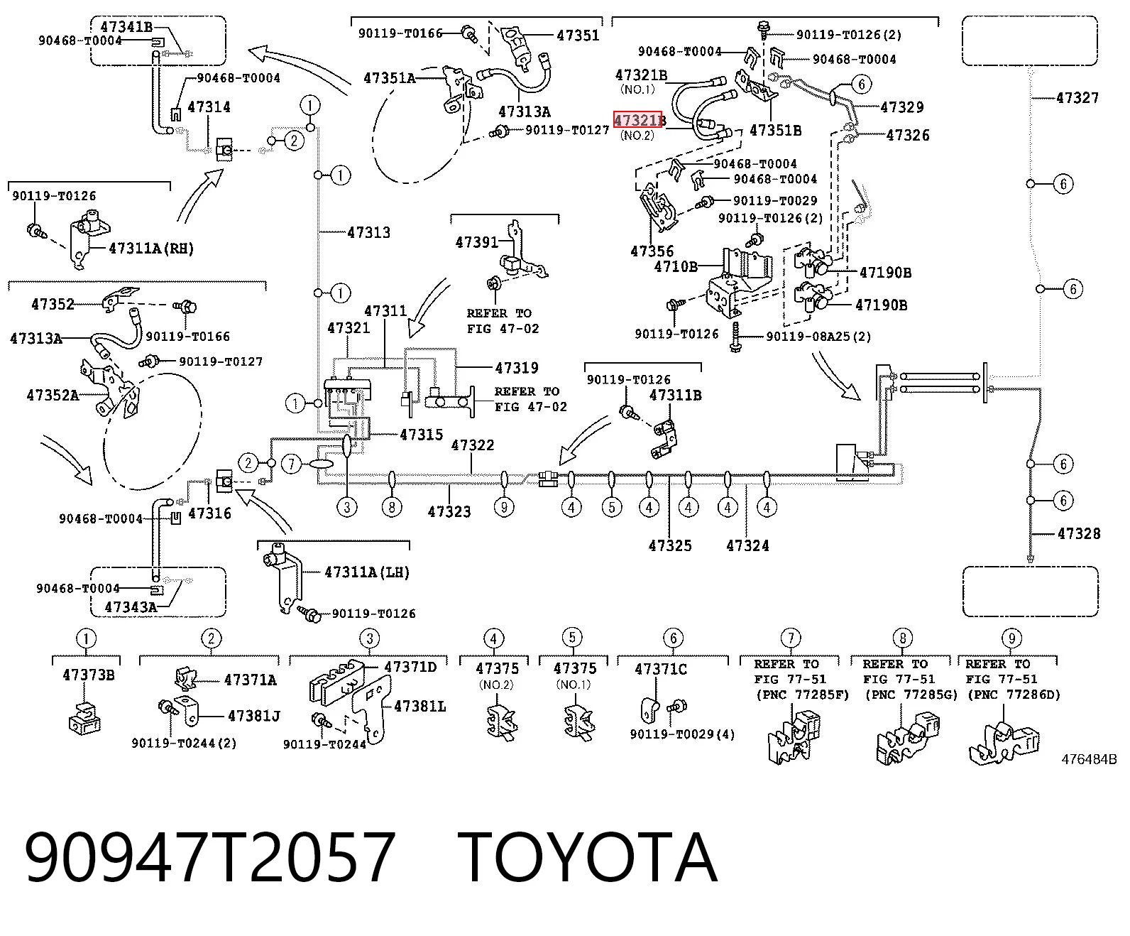 90947T2057 Toyota