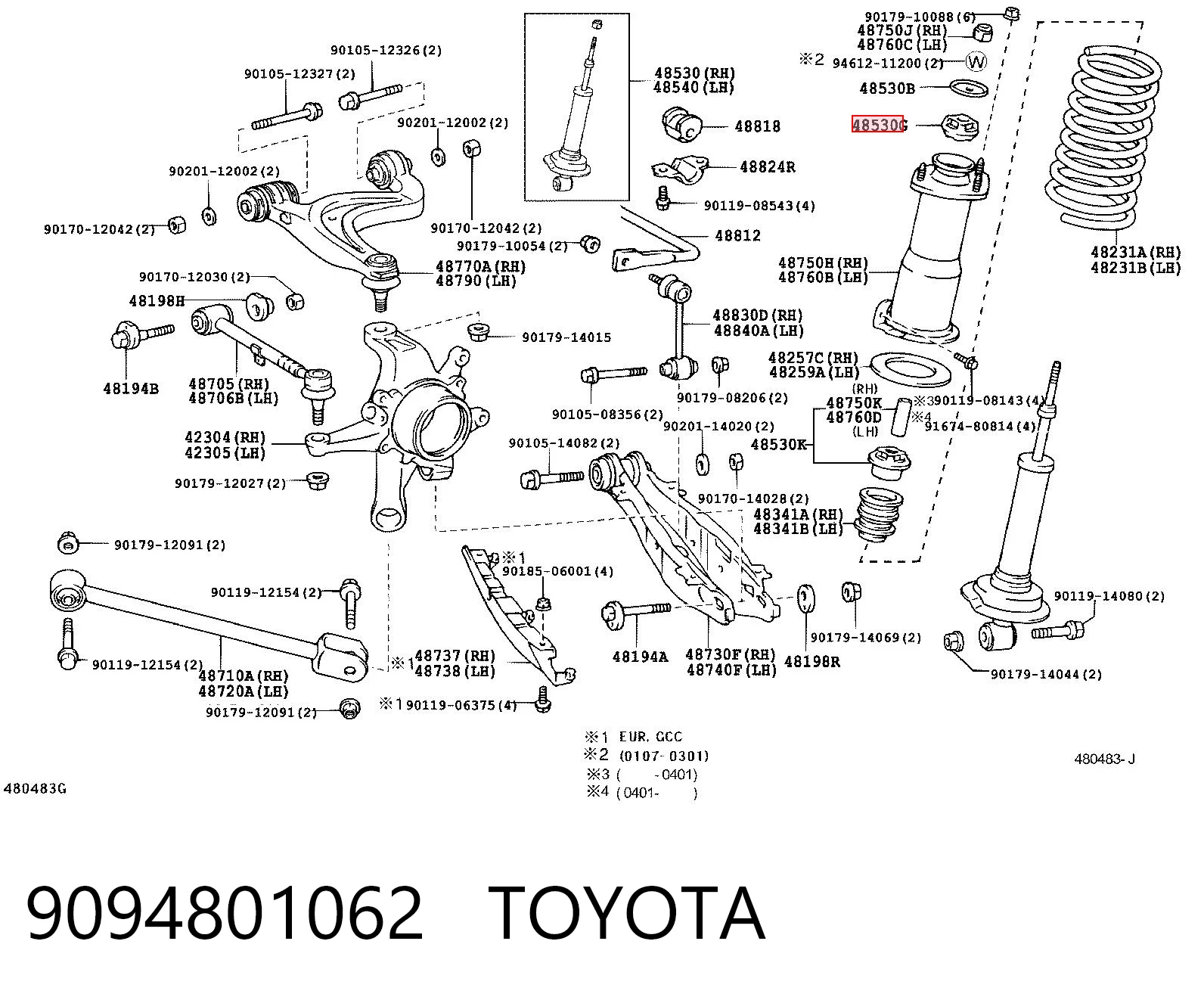 9094801062 Toyota