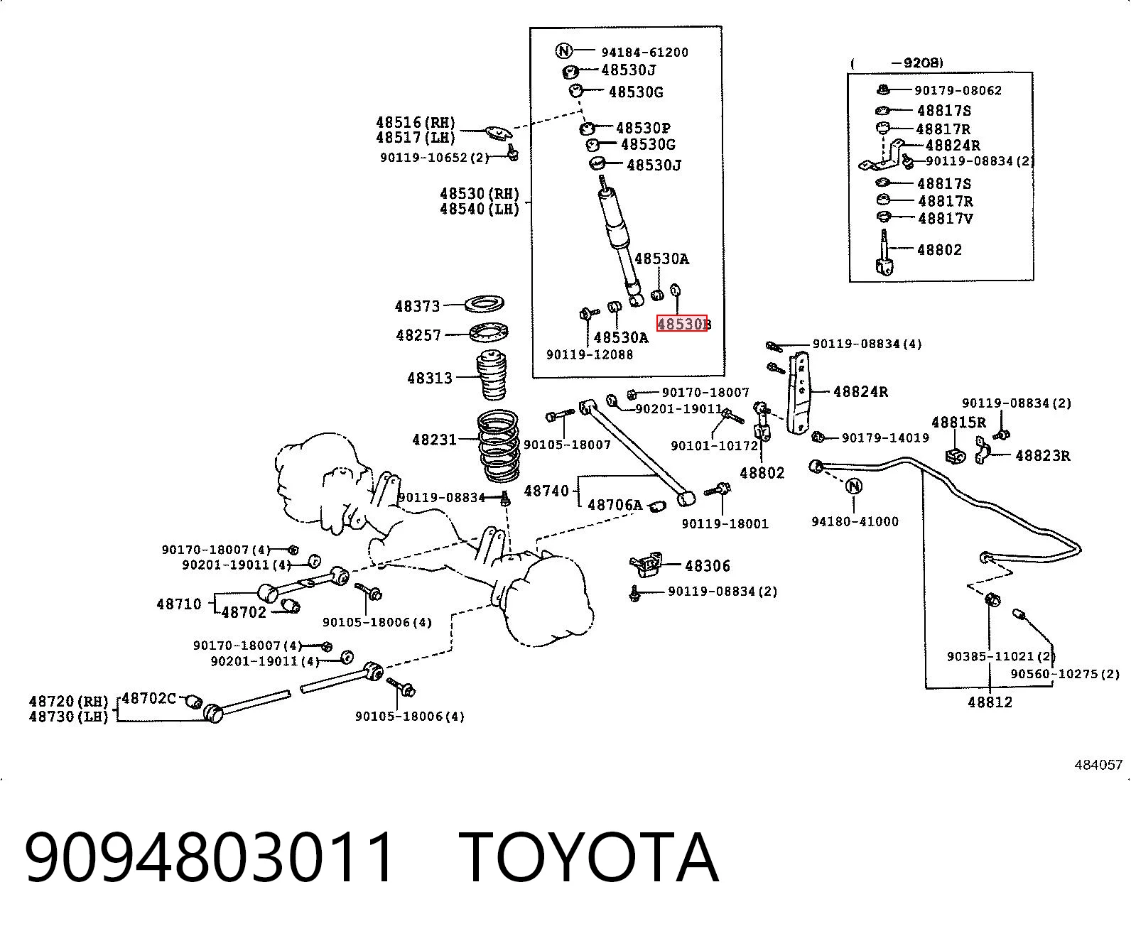 9094803011 Toyota