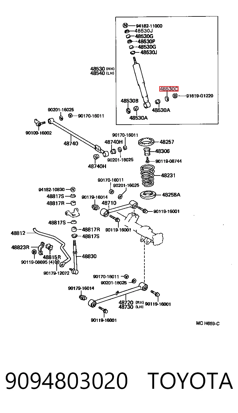 9094803020 Toyota