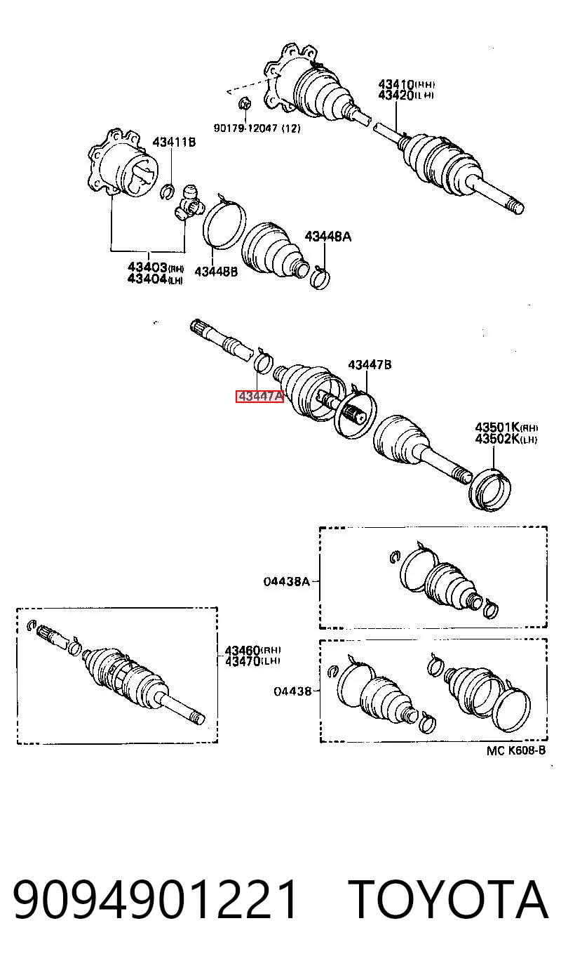 9094901221 Toyota