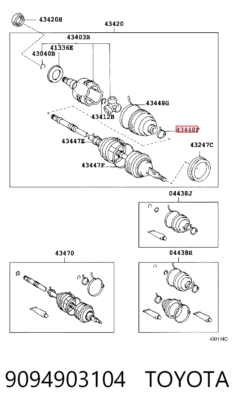 9094903104 Toyota