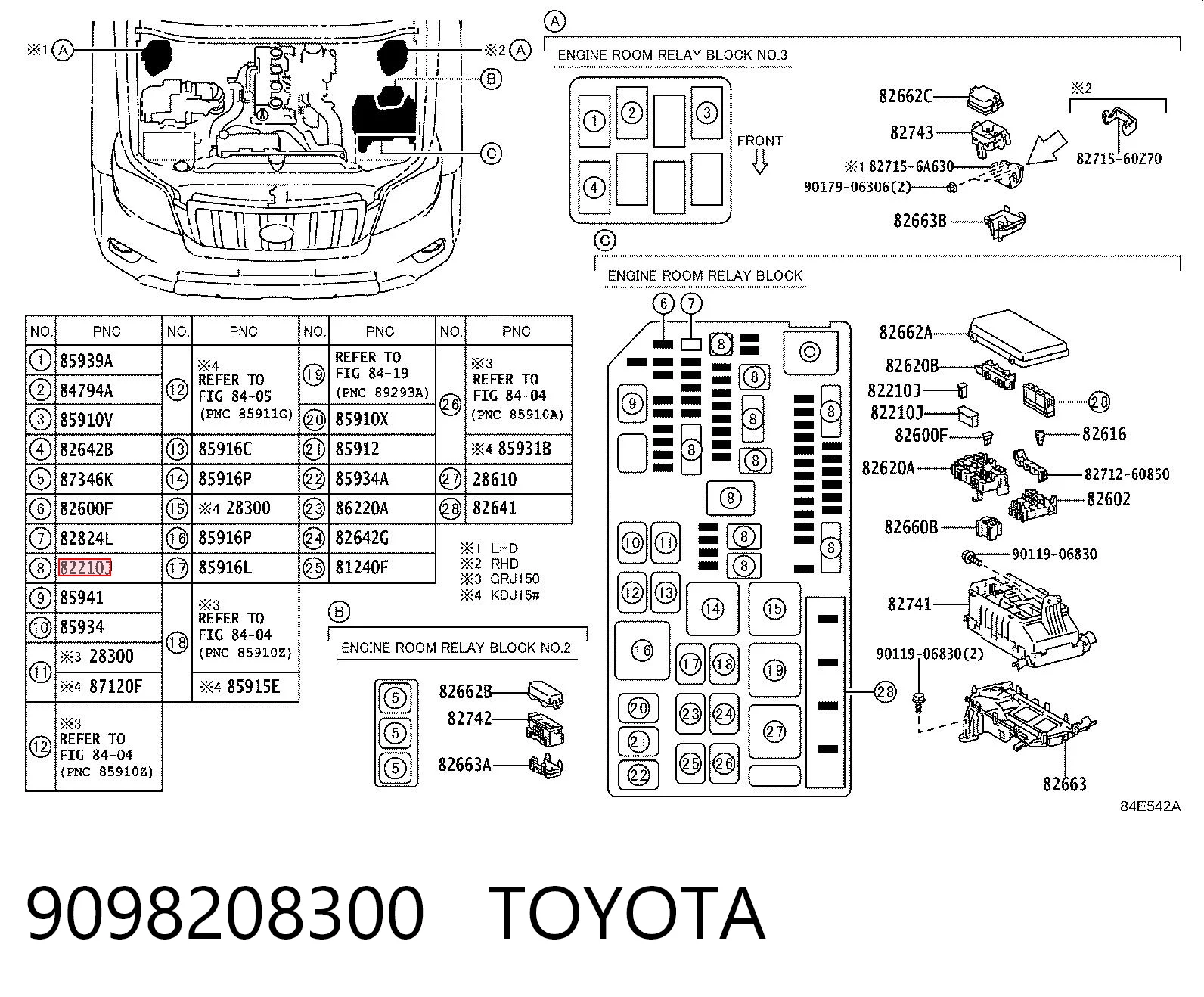 9098208300 Toyota 