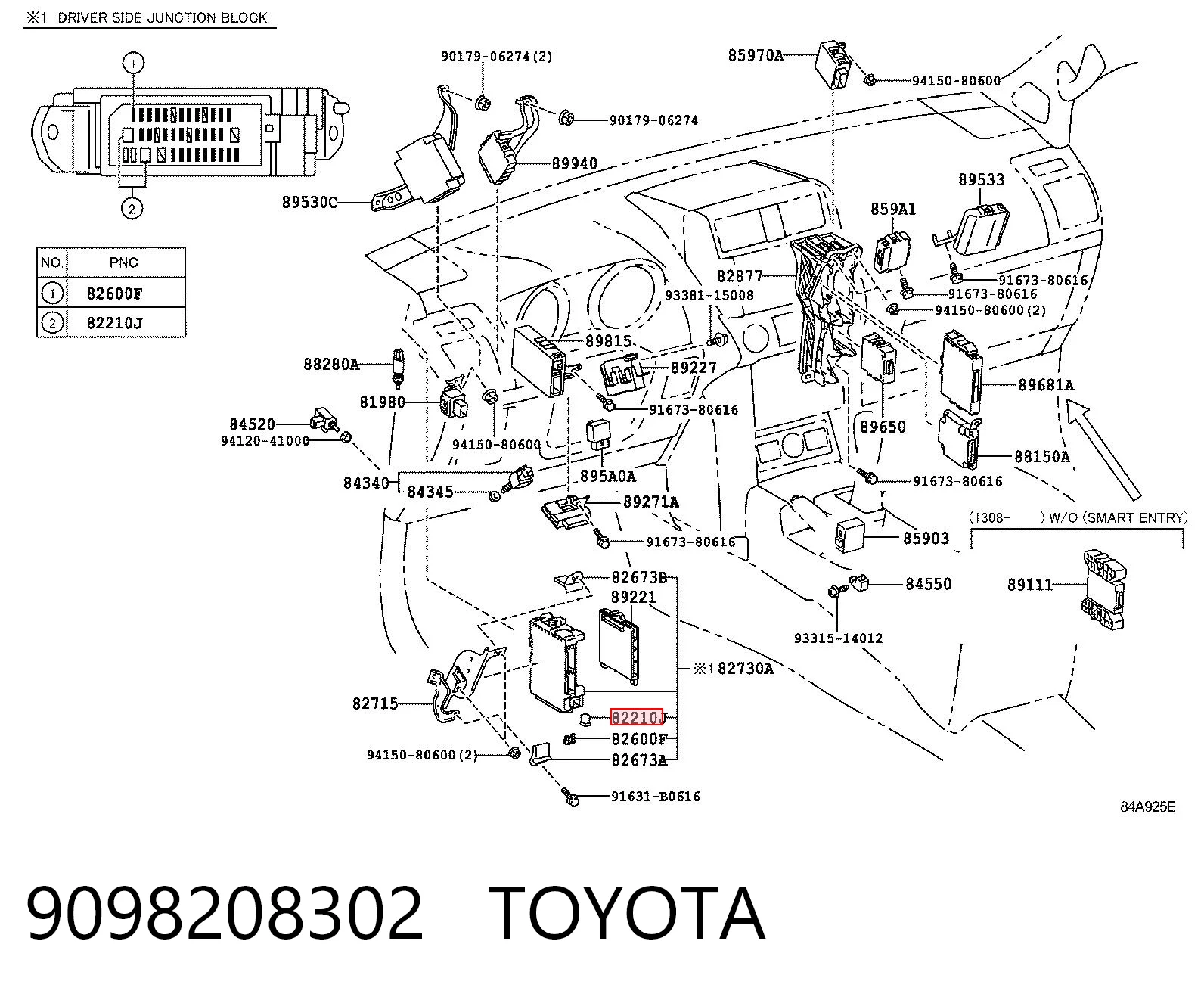9098208302 Toyota 