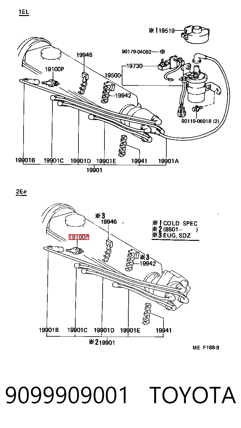 9099909001 Toyota