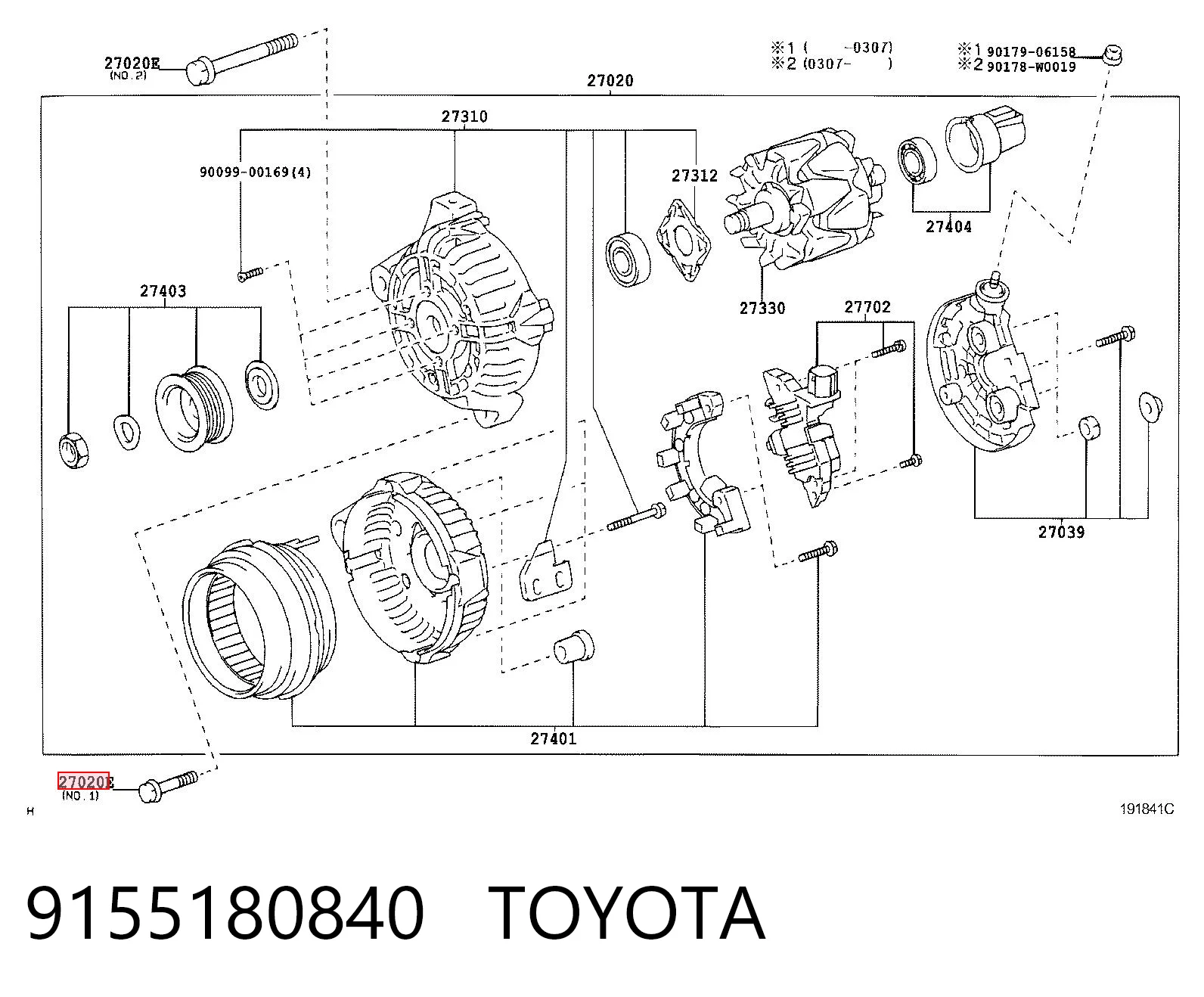 9155180840 Toyota
