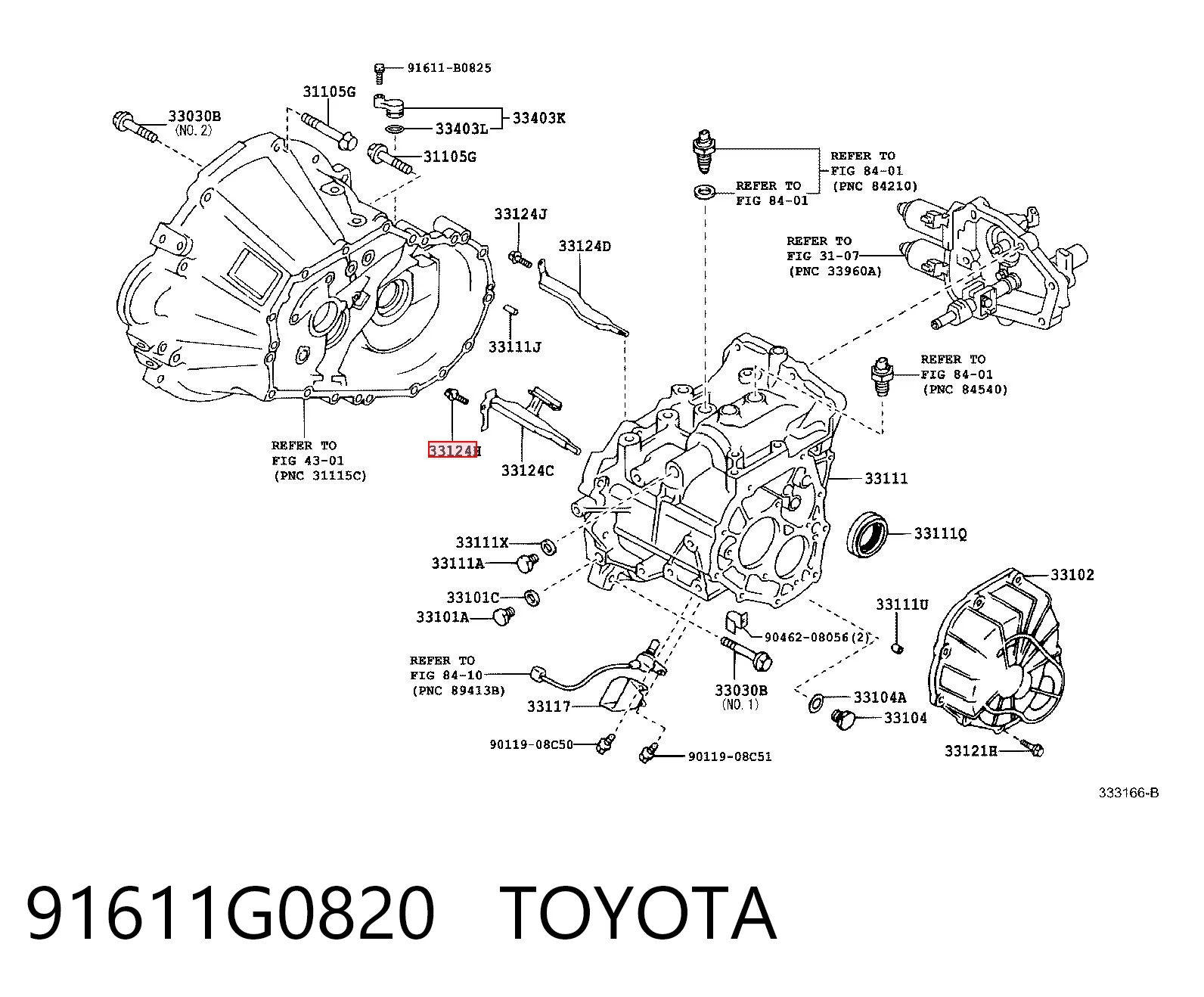 91611G0820 Toyota