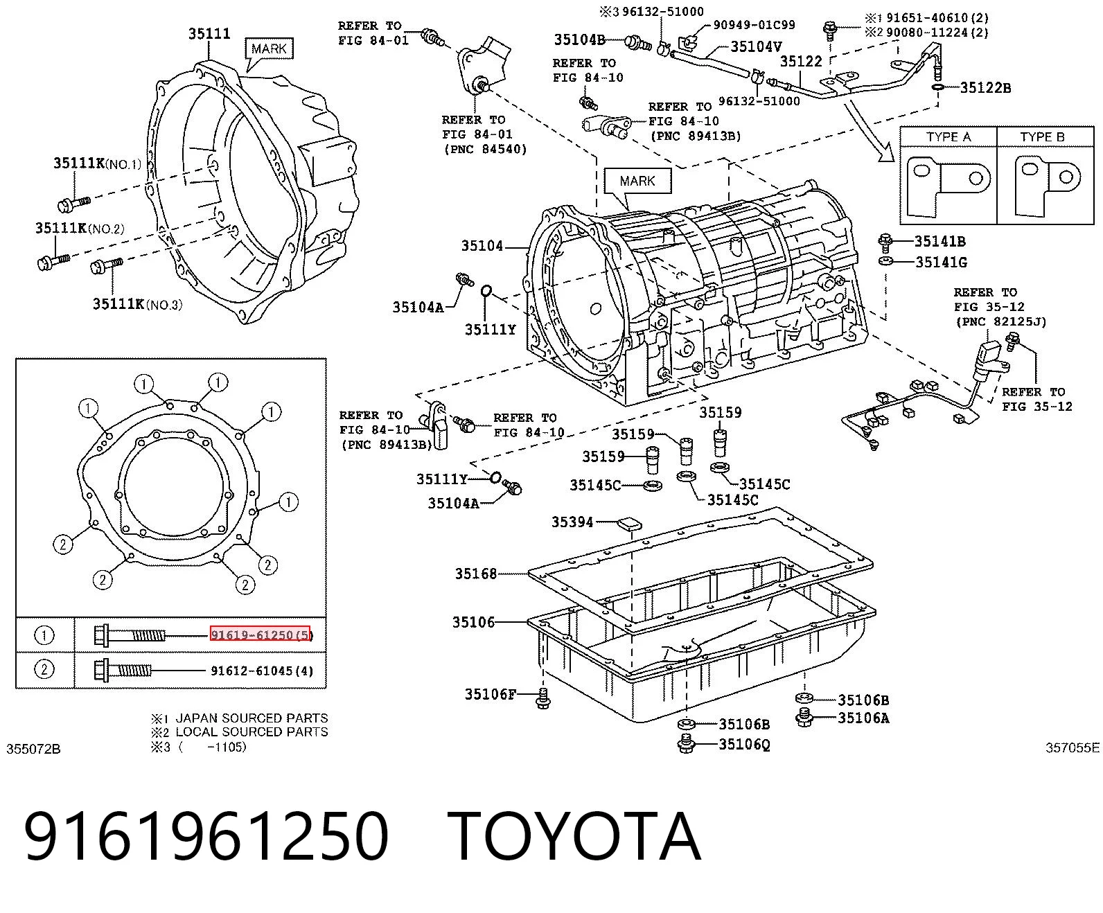 9161961250 Toyota