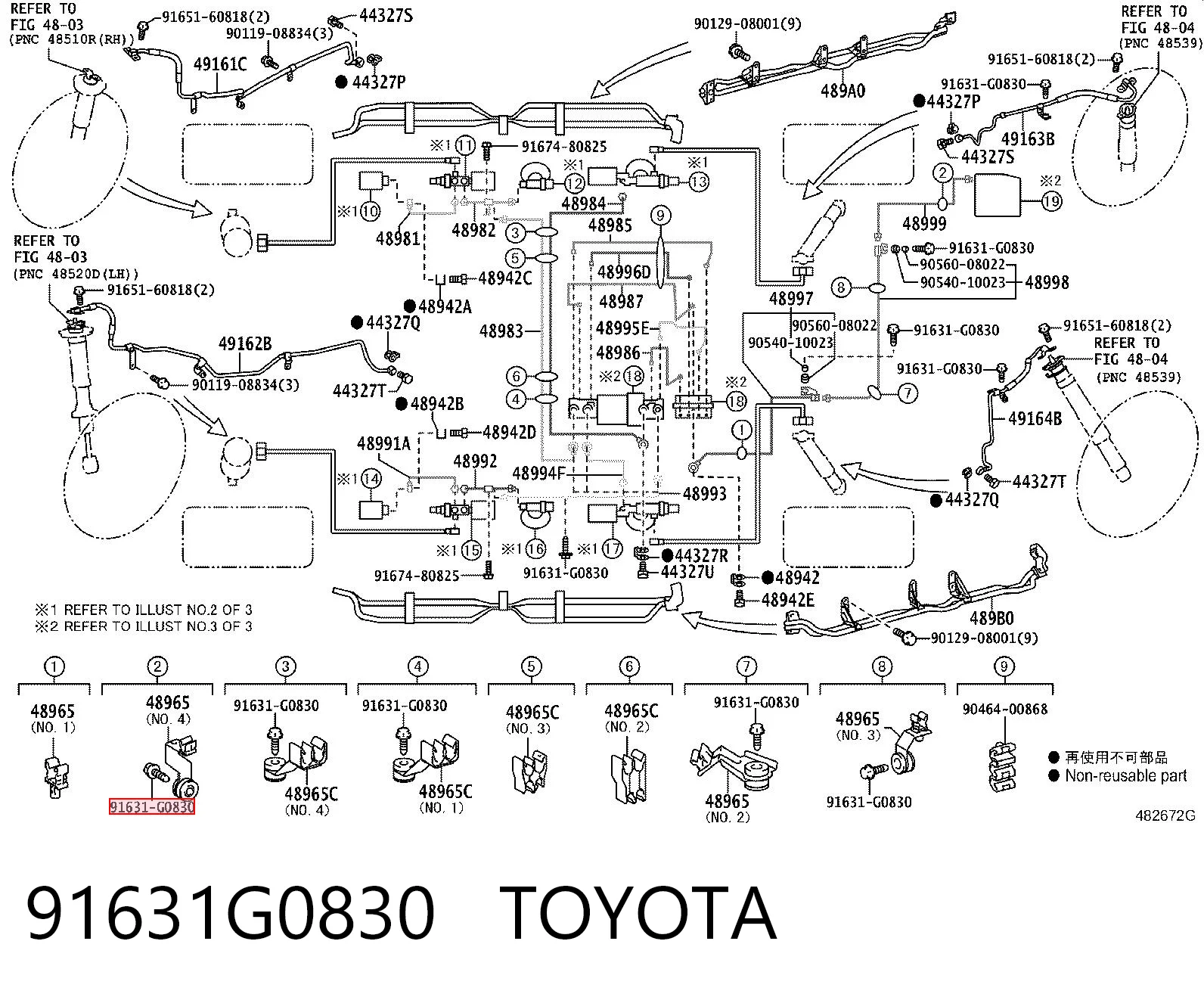 91631G0830 Toyota