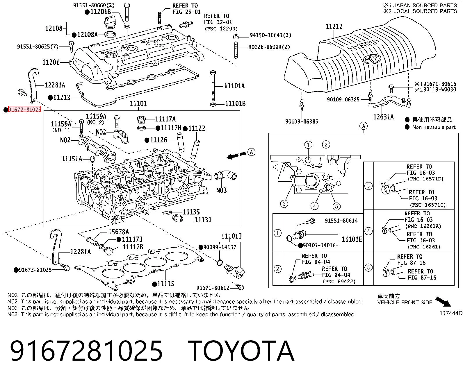9167281025 Toyota