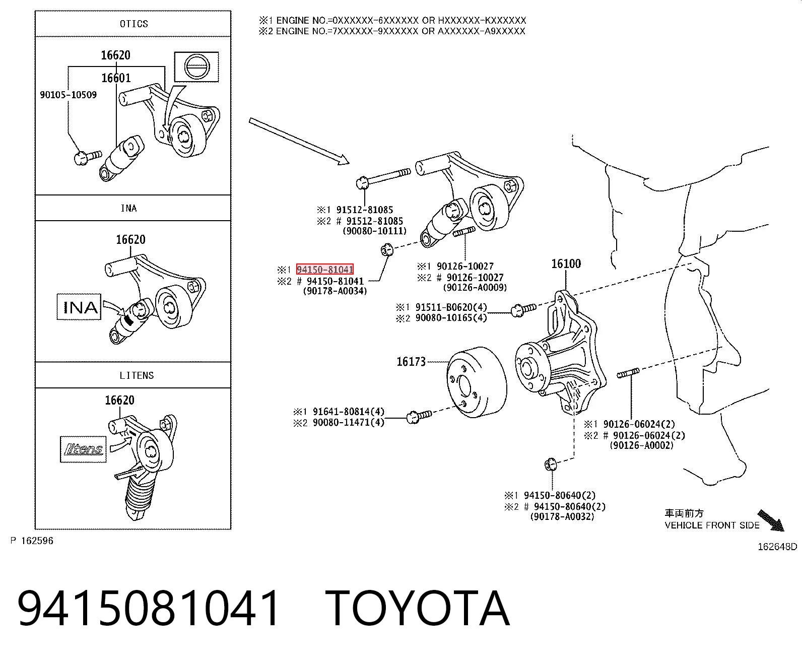 9415081041 Toyota