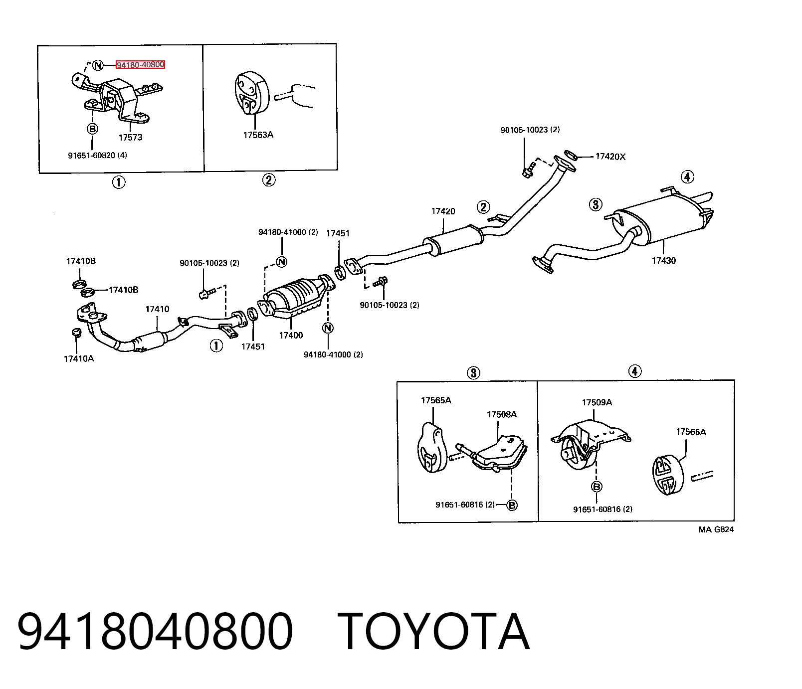 9418040800 Toyota