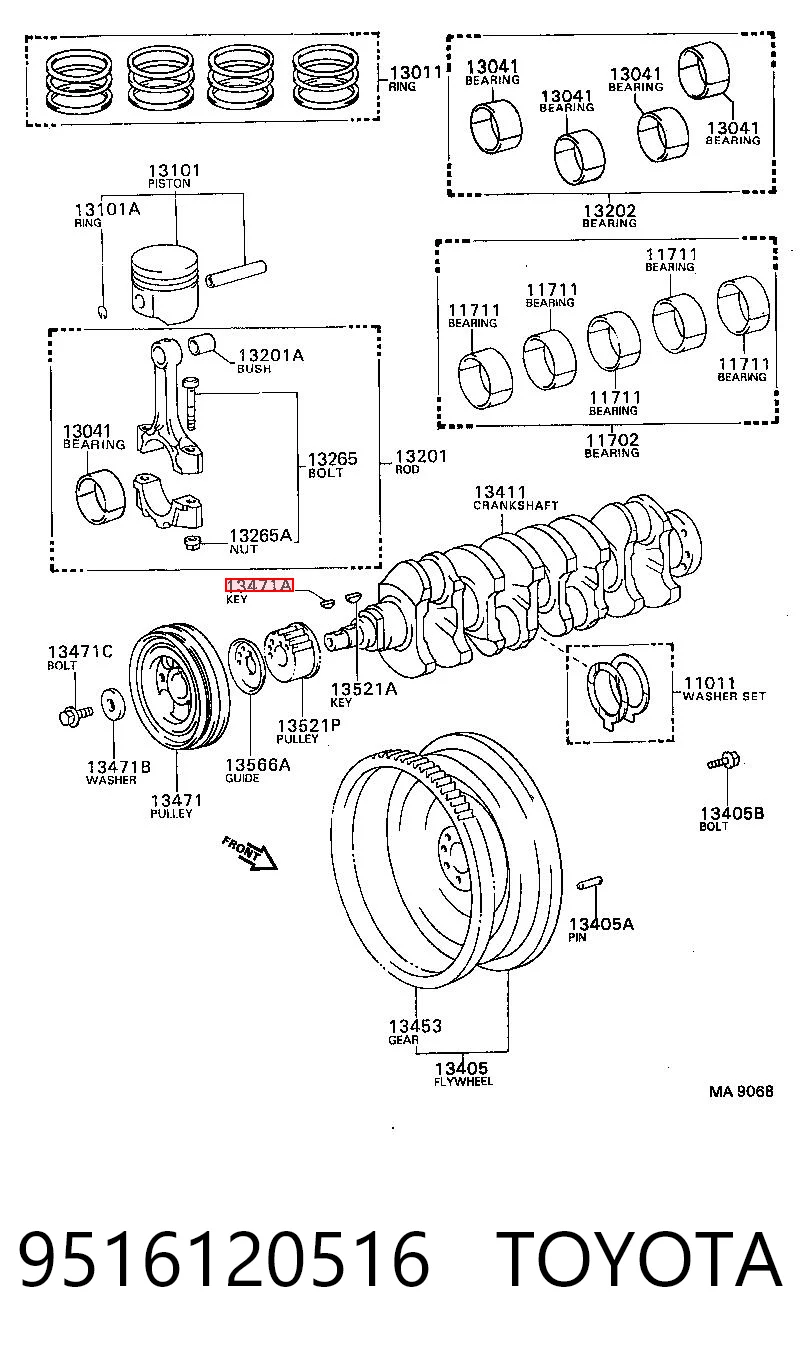 9516120516 Toyota