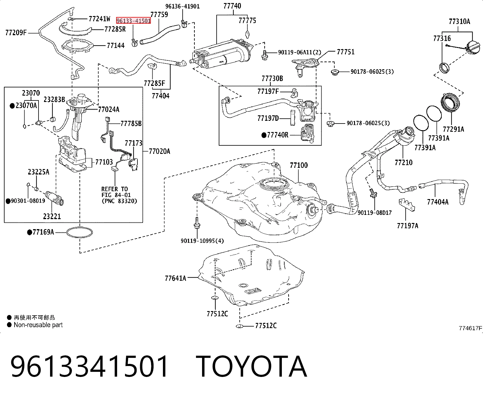 9613341501 Toyota