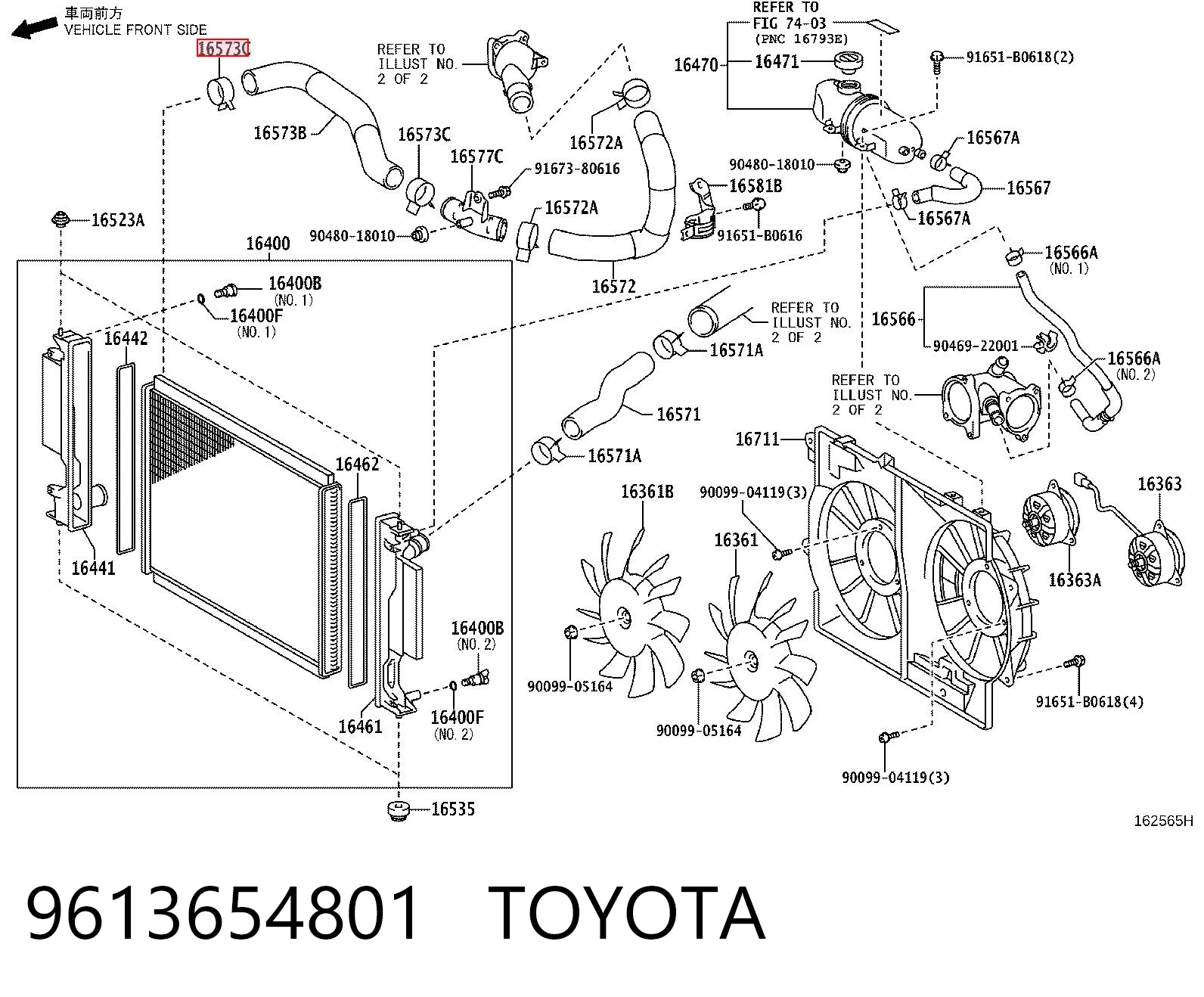 9613654801 Toyota