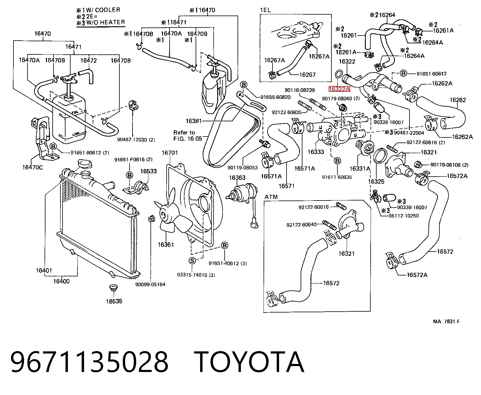 9671135028 Toyota