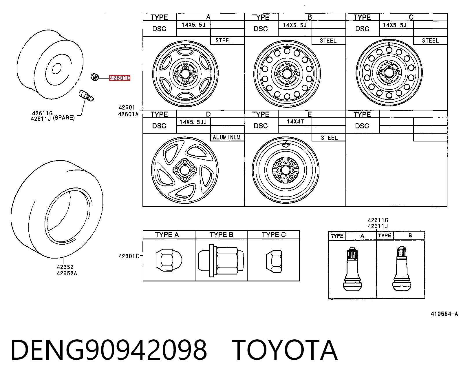 Comprar Tuercas de rueda Mitsubishi L 300  P1T