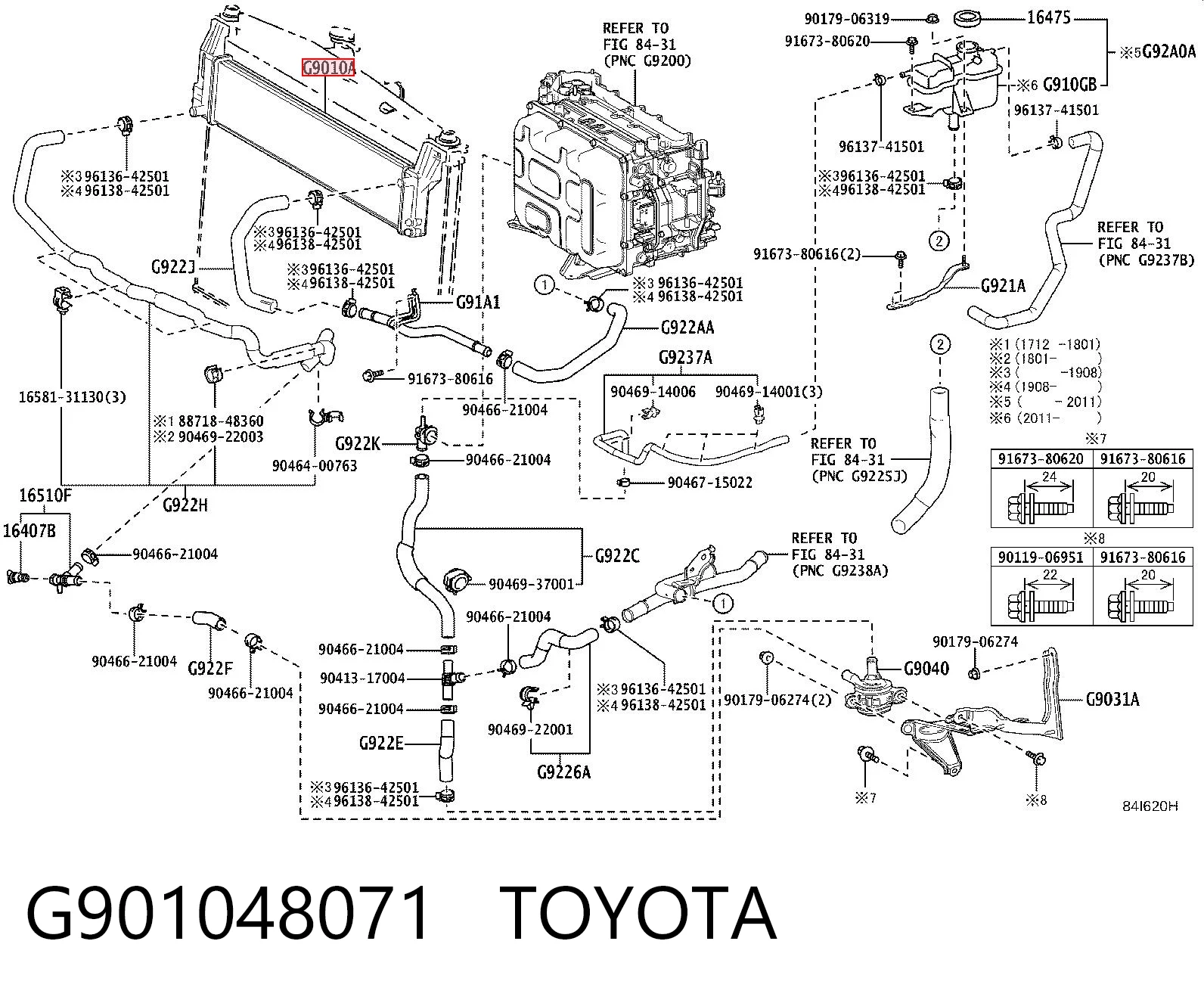 G901048071 Toyota