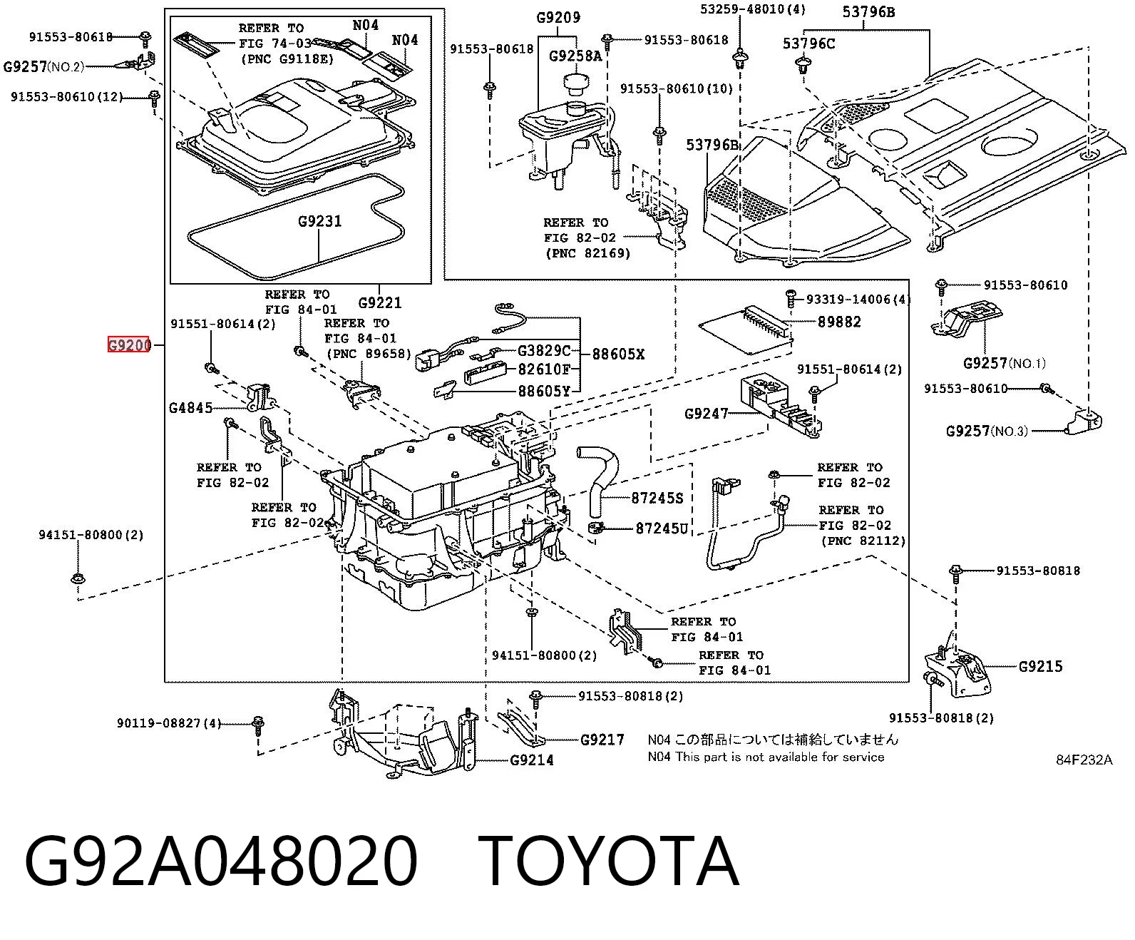 G92A048020 Toyota