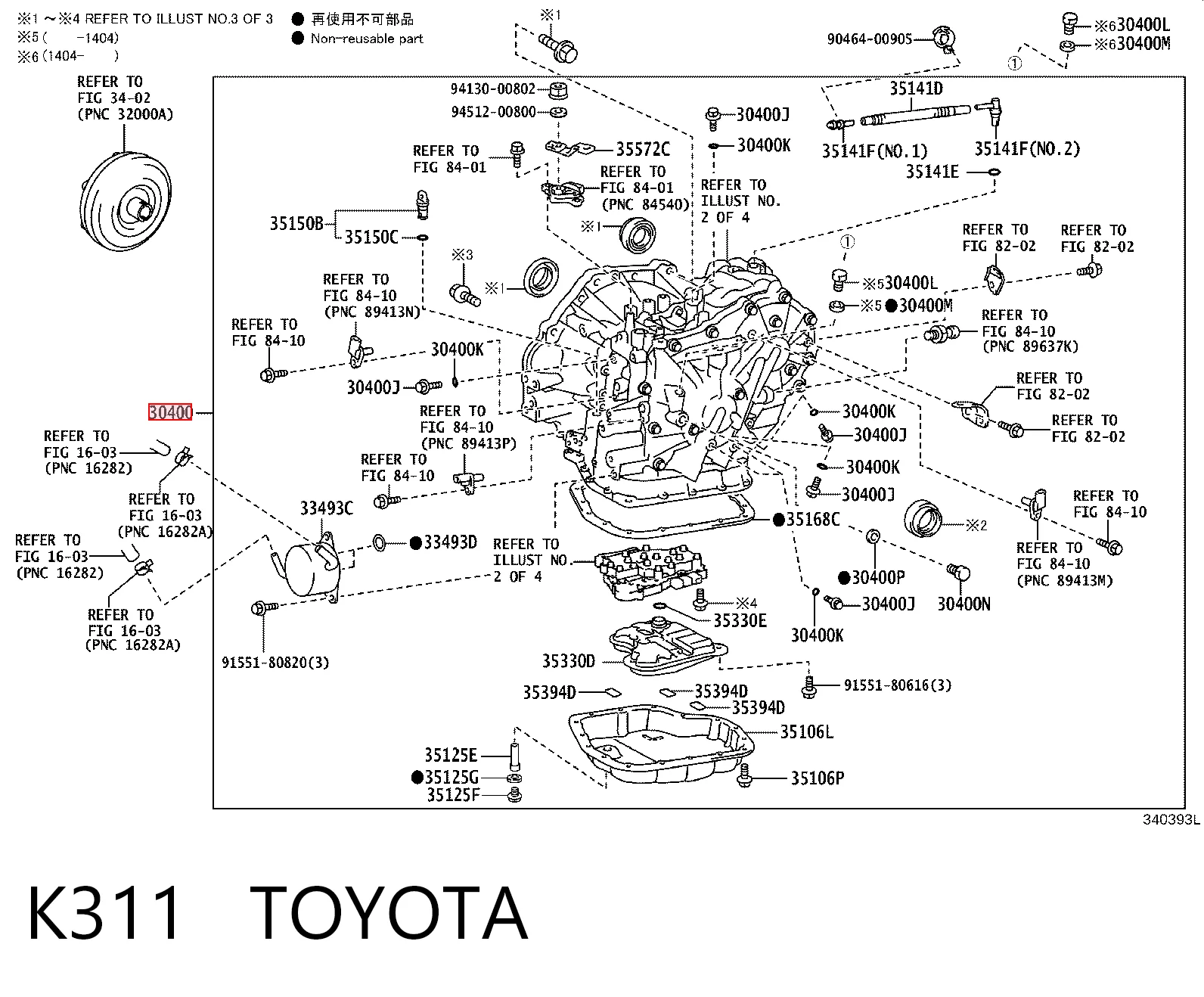Caja automatica Toyota Corolla 