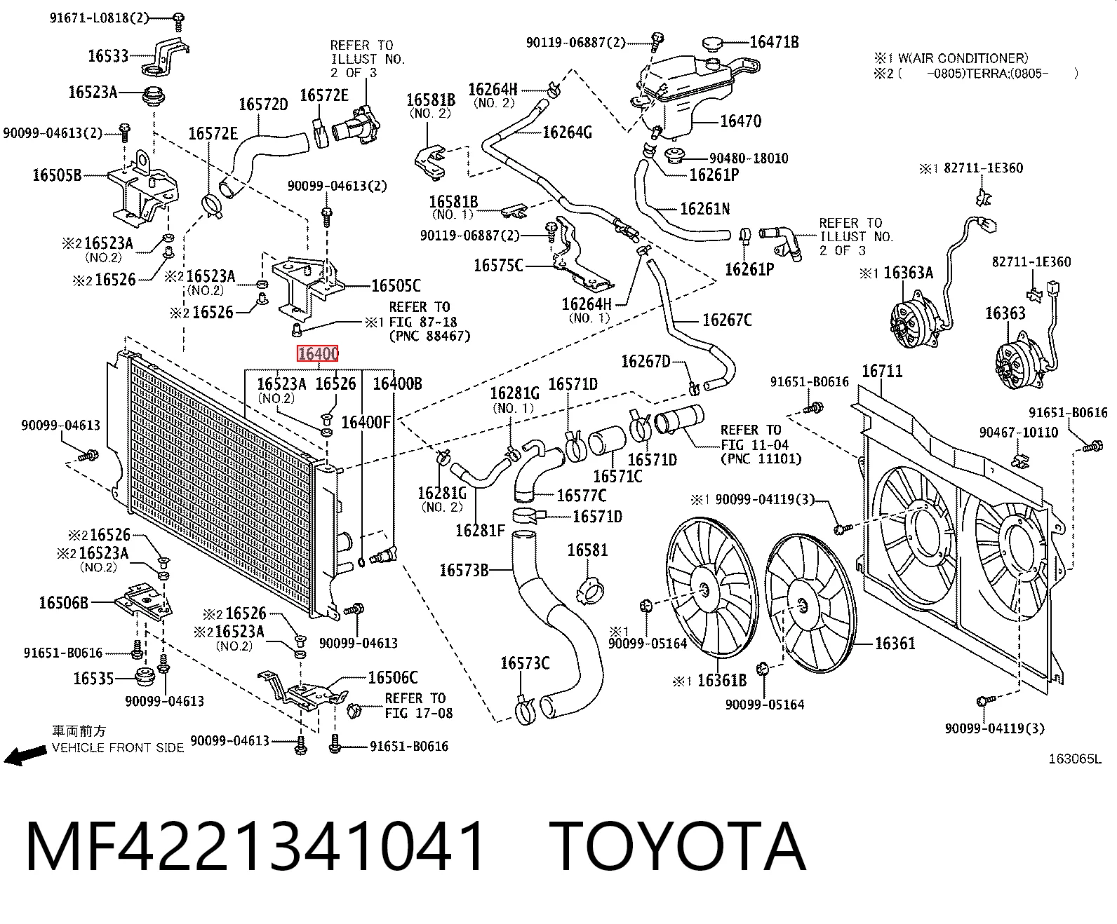 Comprar Radiador Toyota Corolla  E15
