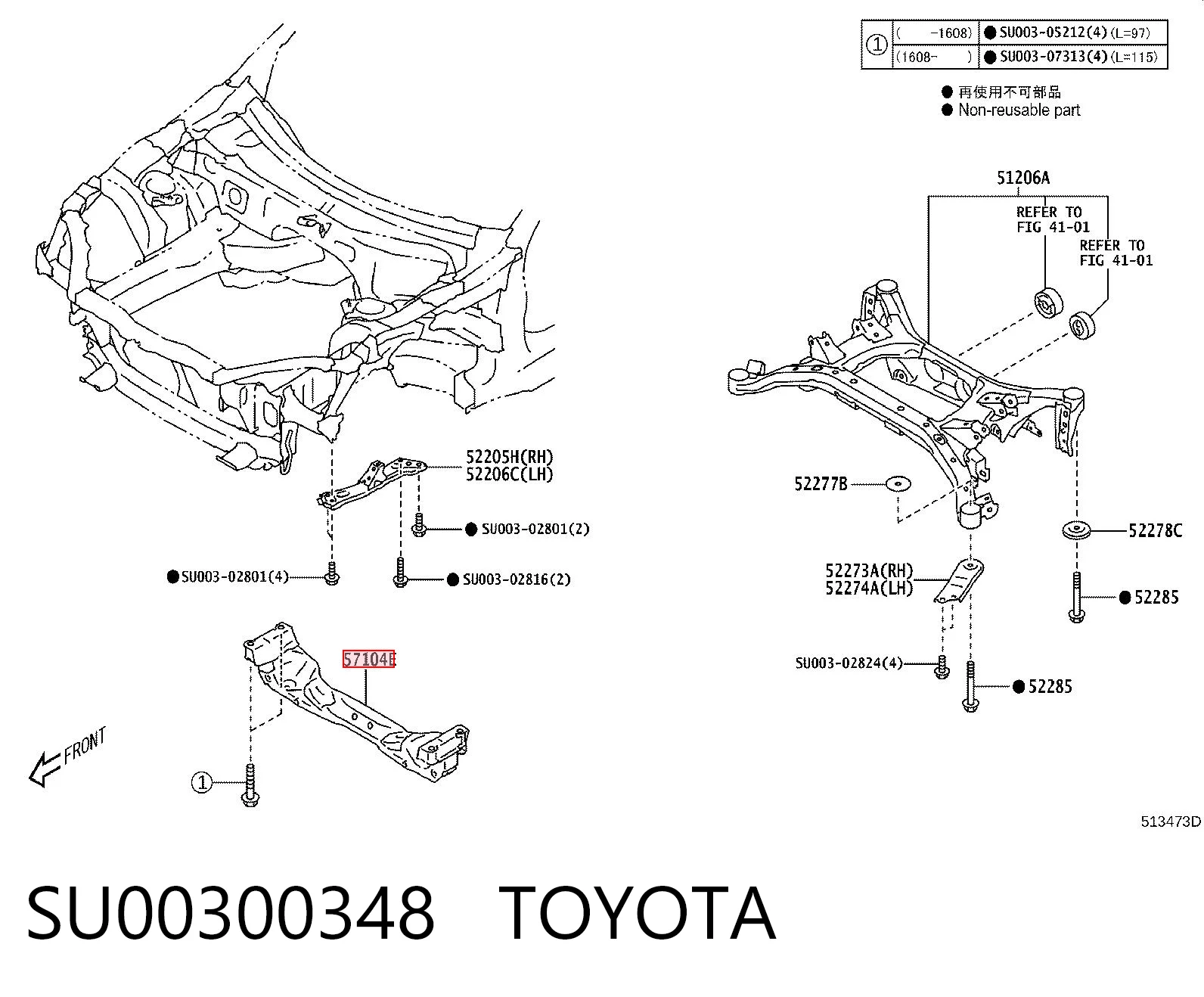 SU00300348 Toyota