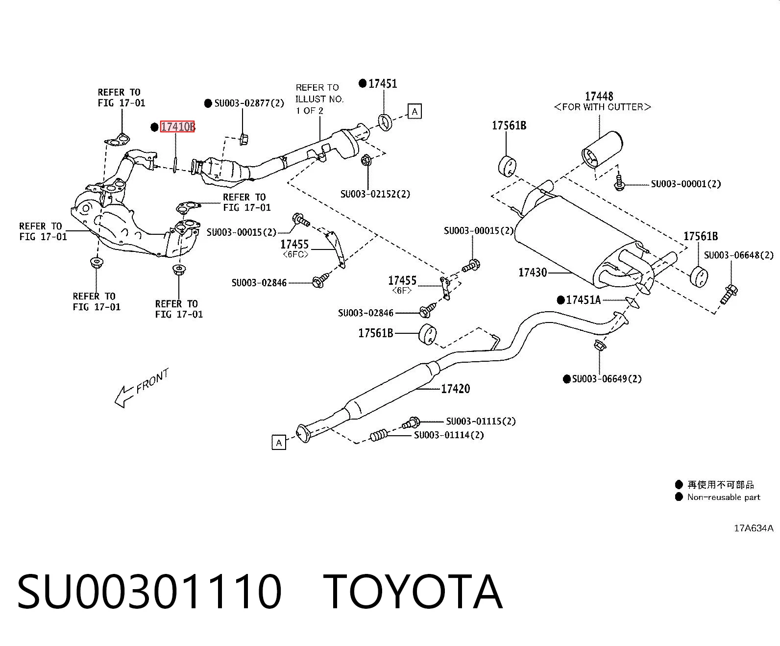 SU00301110 Toyota
