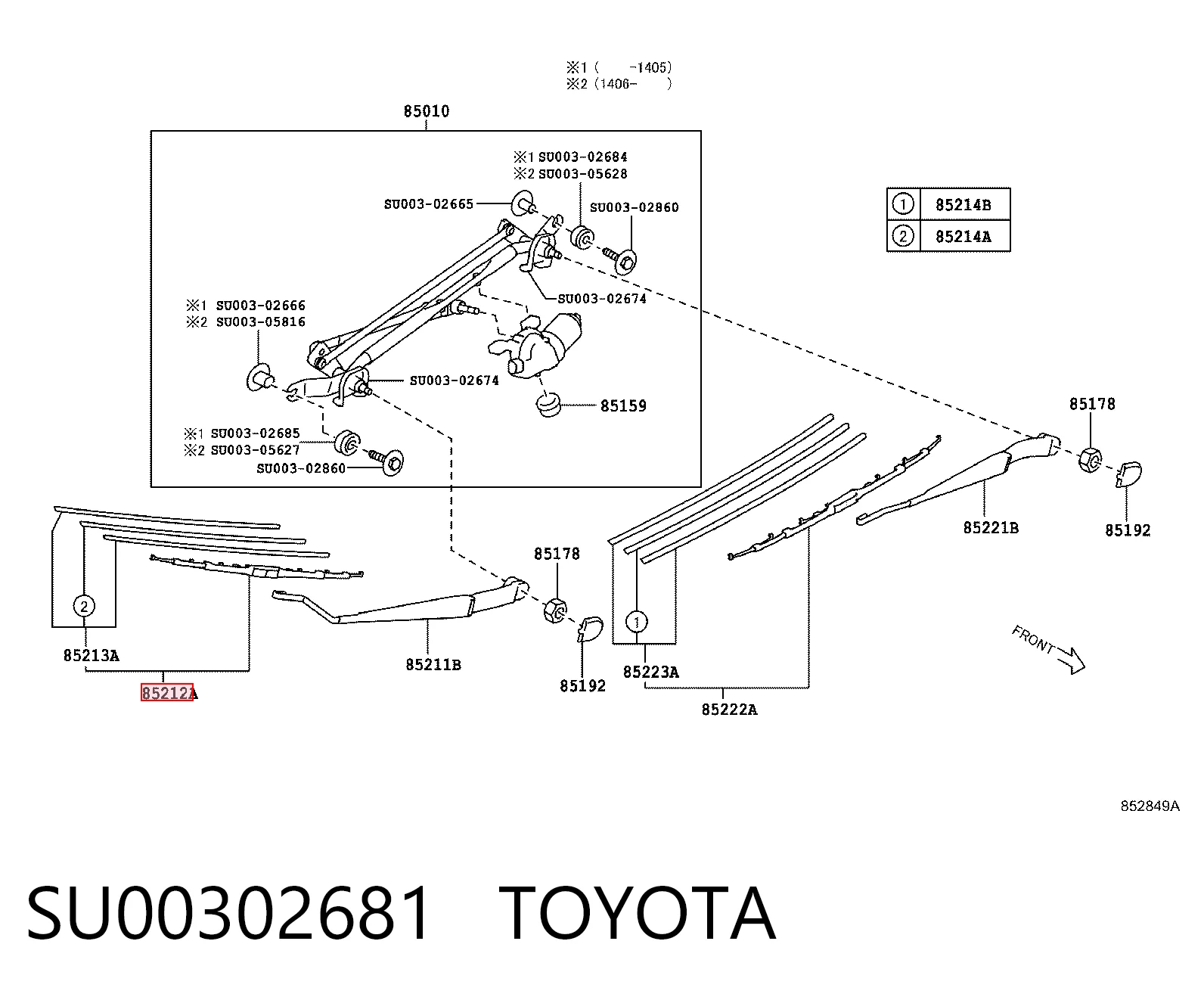 SU00302681 Toyota