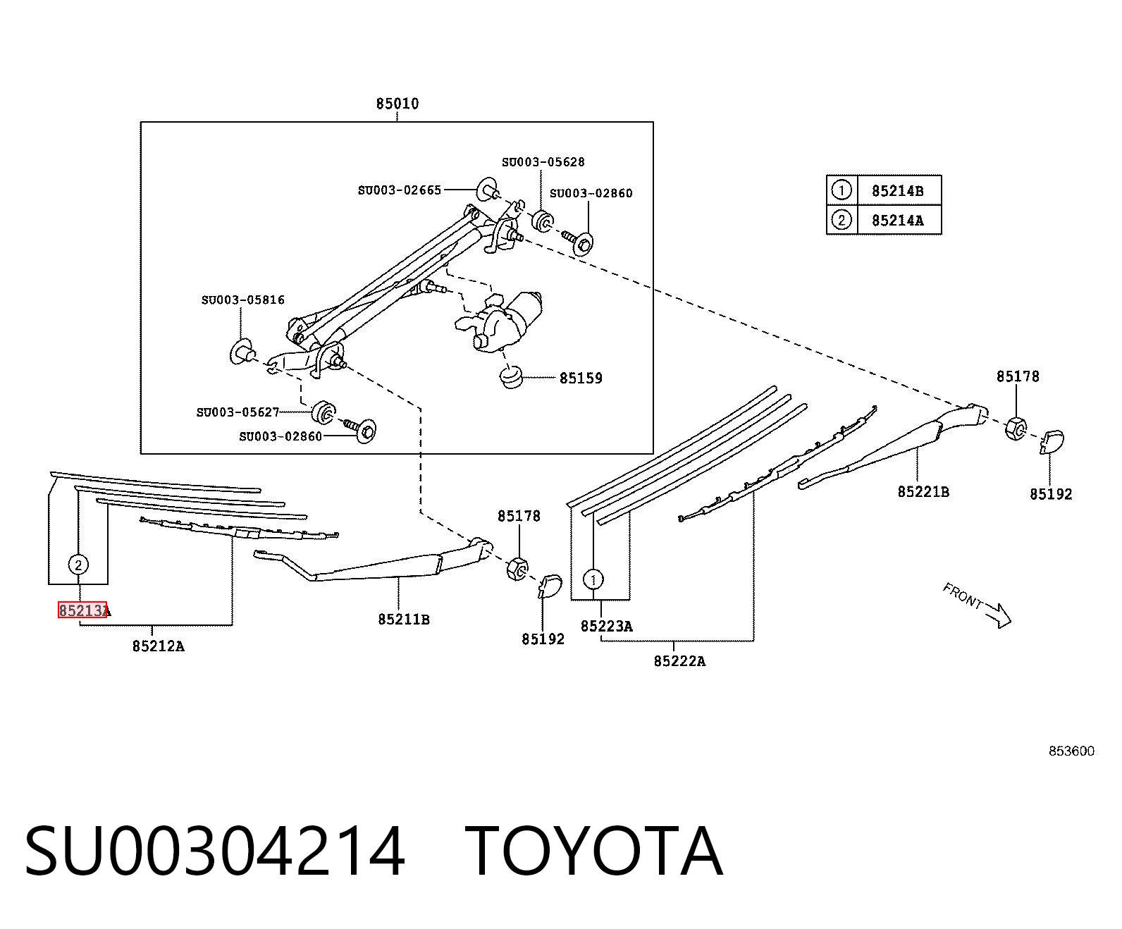 SU00304214 Toyota