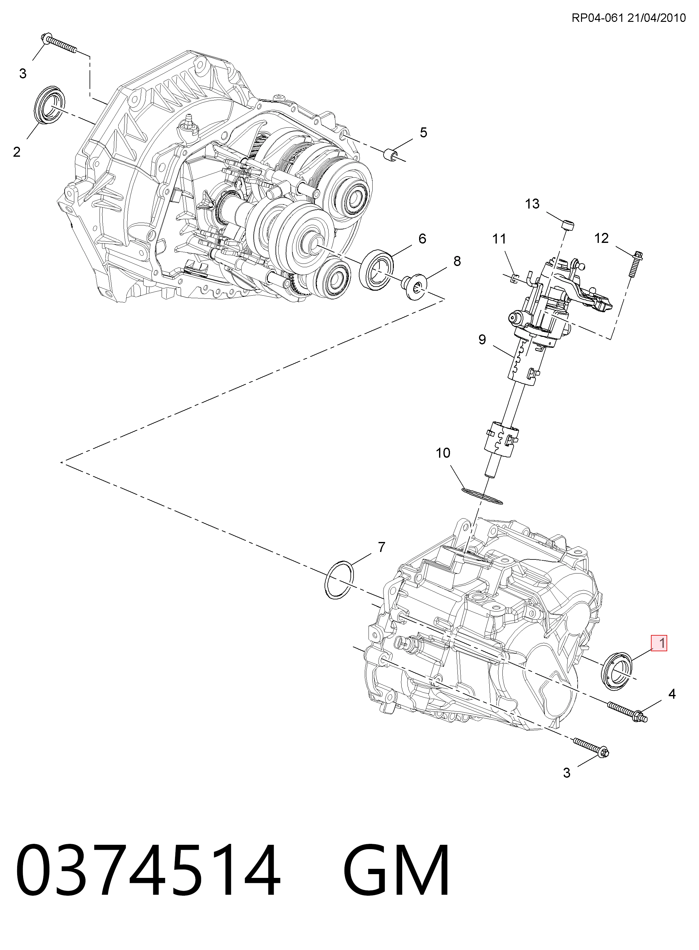 71734264 Chrysler Retén del semieje delantero