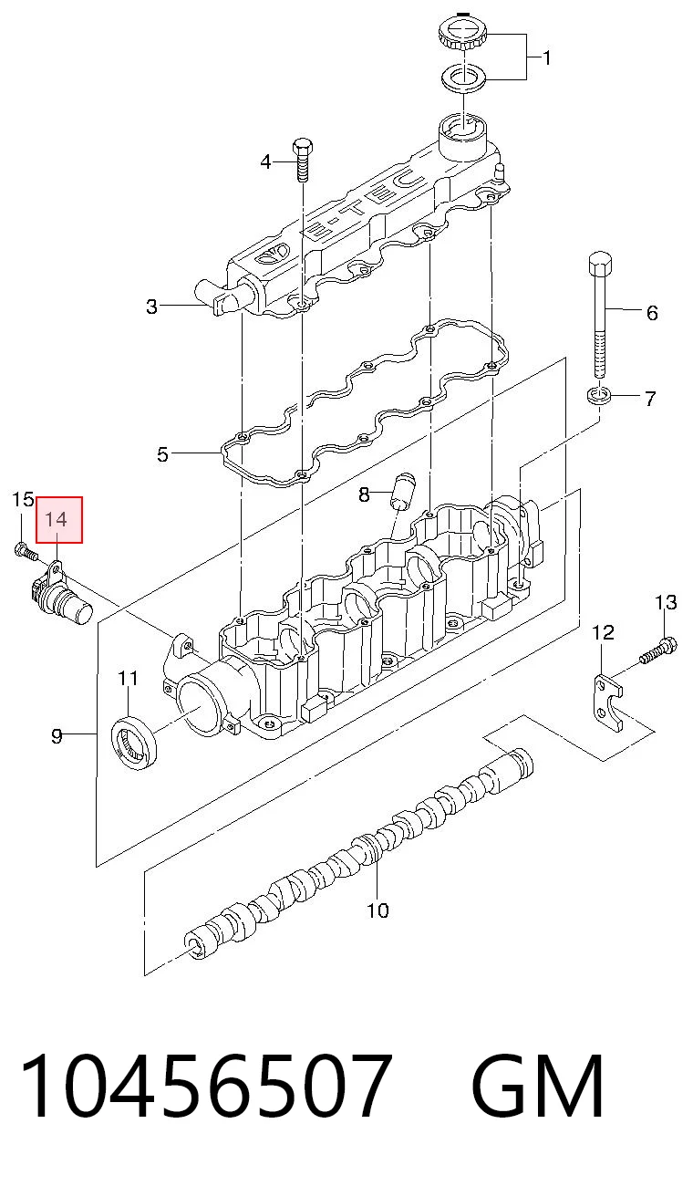 Comprar Sensor de posición del árbol de levas Lanos  KLAT