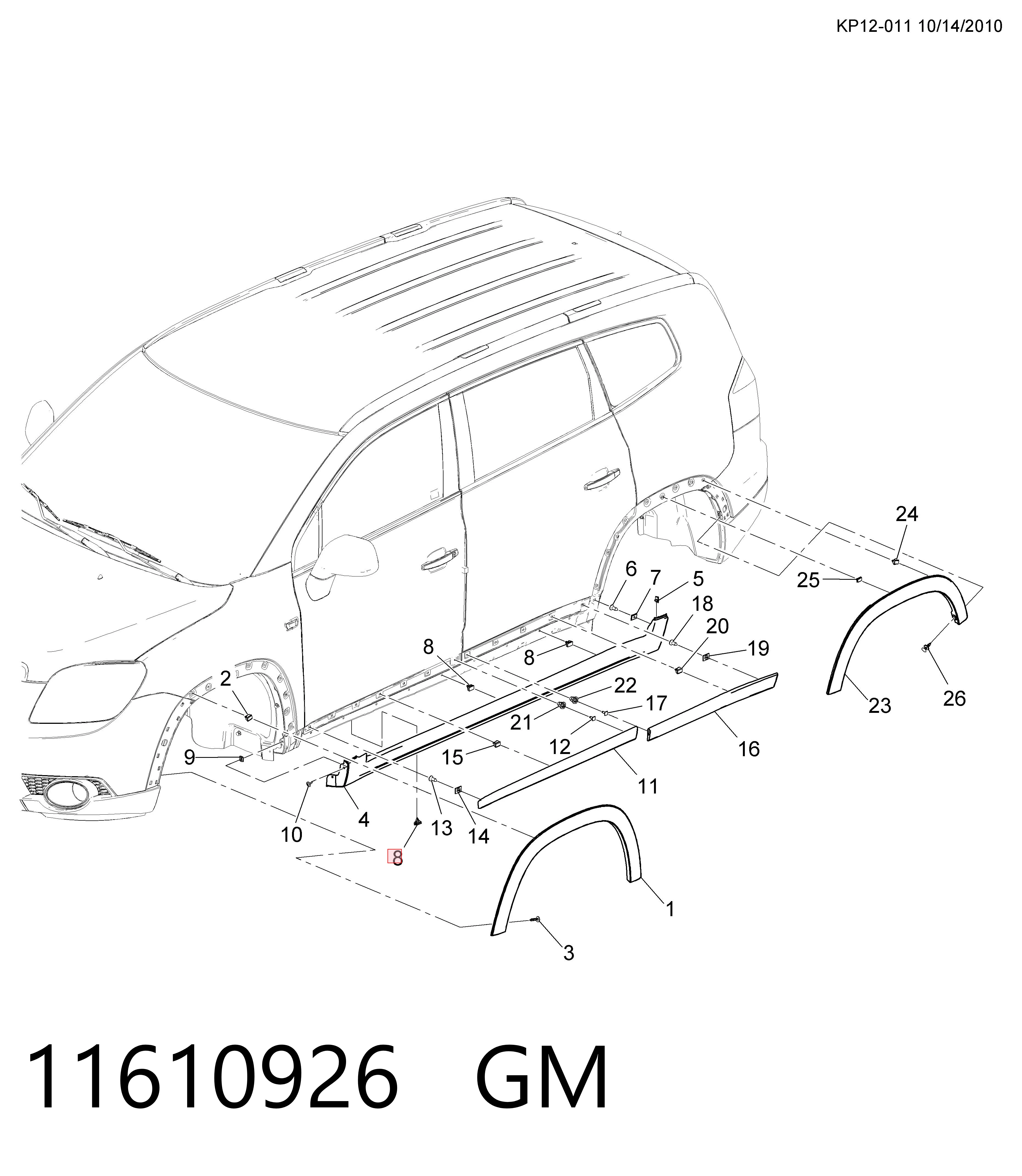 11610926 General Motors