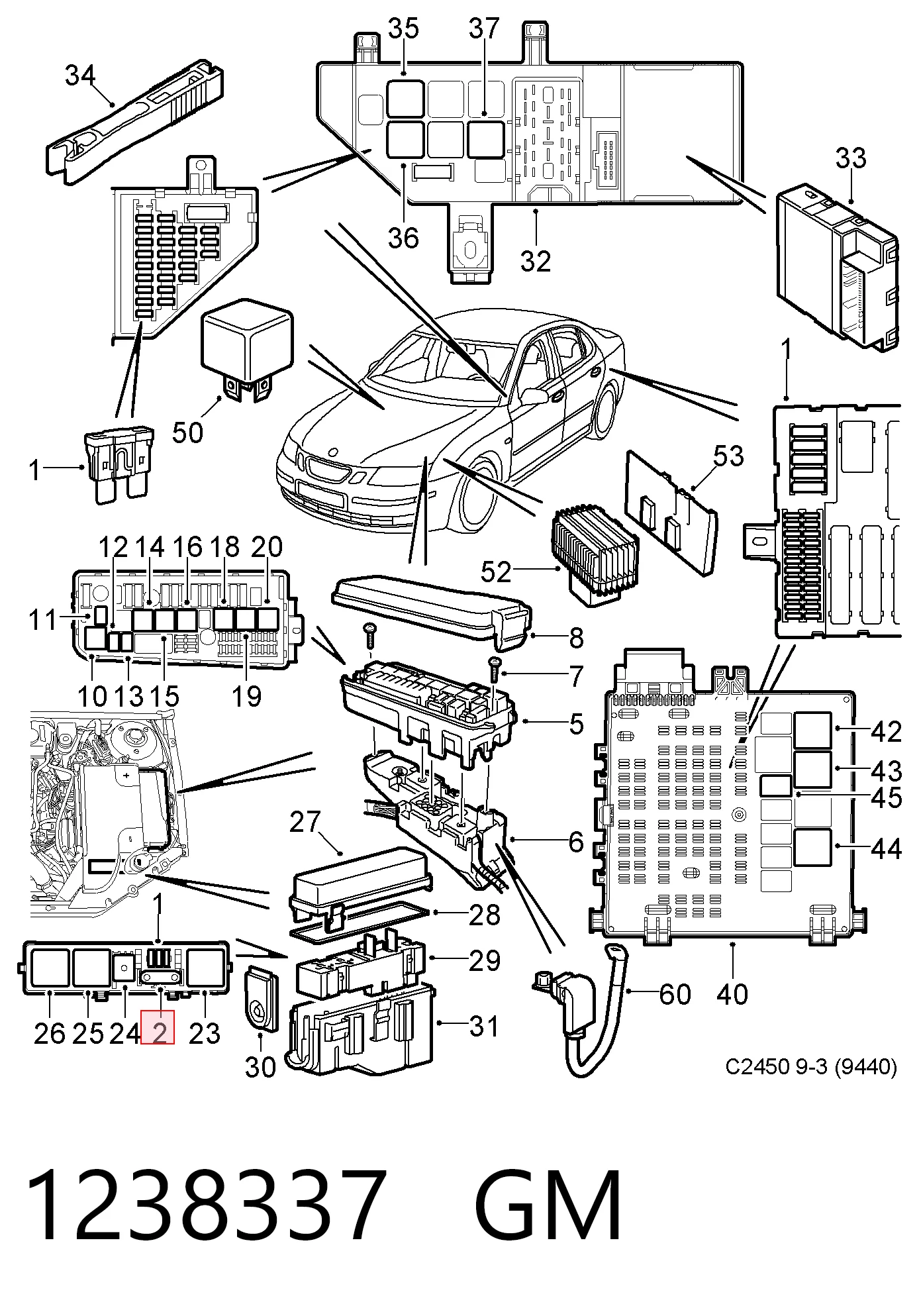 Comprar 604105914 Liebherr Caja de fusibles