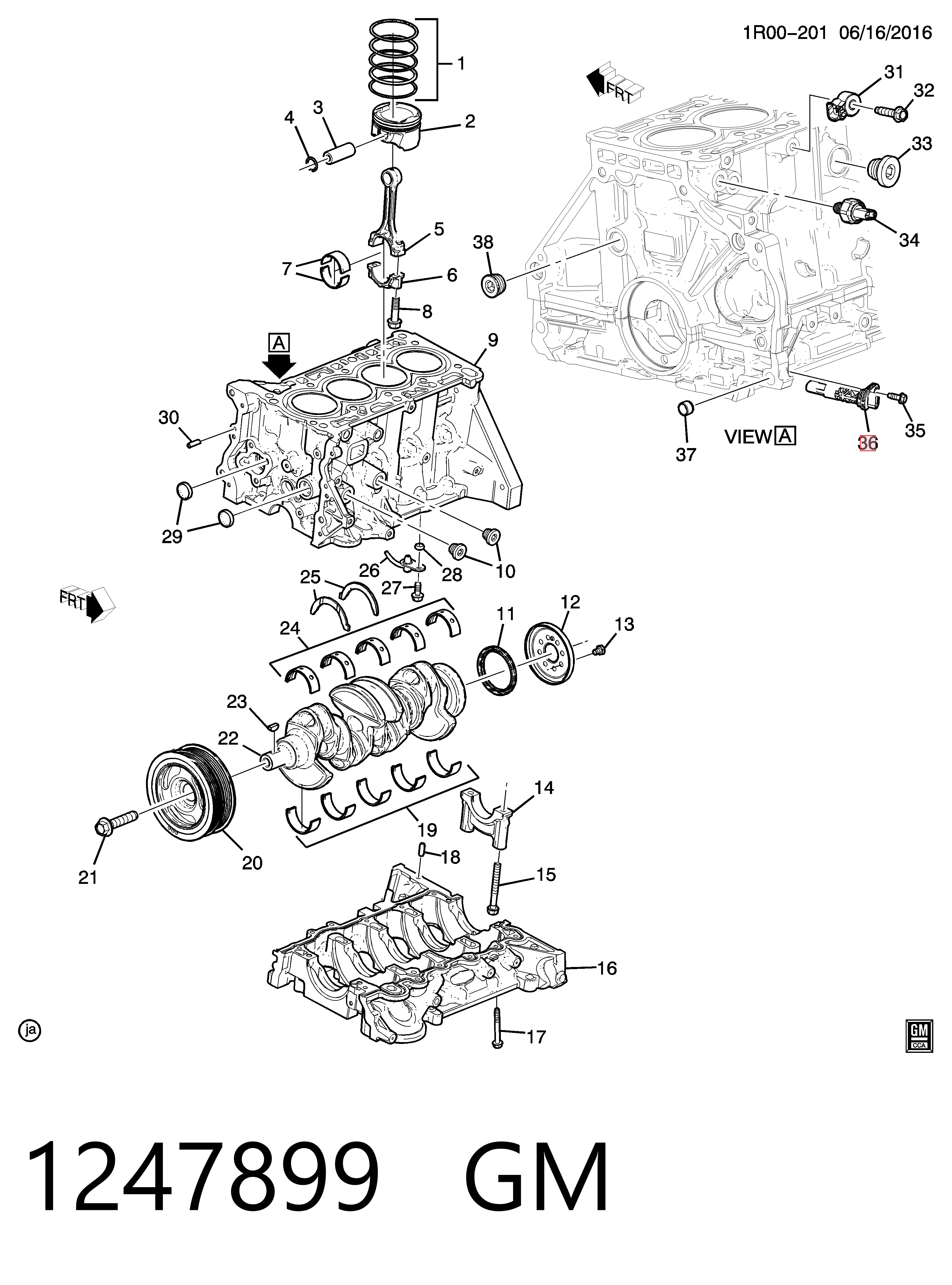 Sensor ckp Opel Astra K